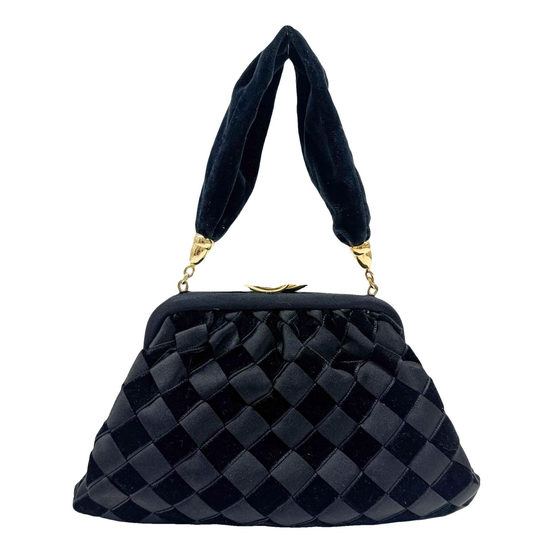 Silk handbag