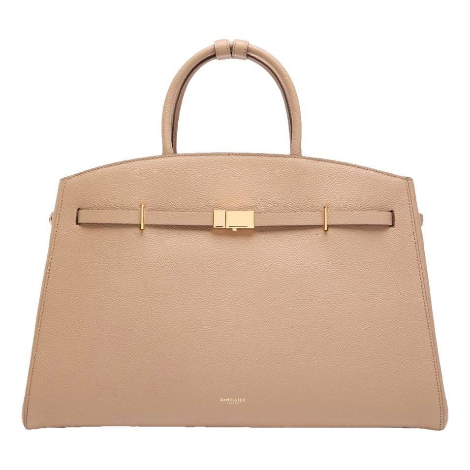 Leather tote