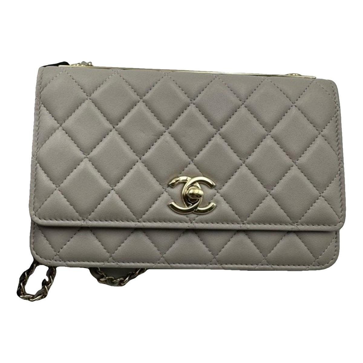 Trendy CC Wallet on Chain leather crossbody bag