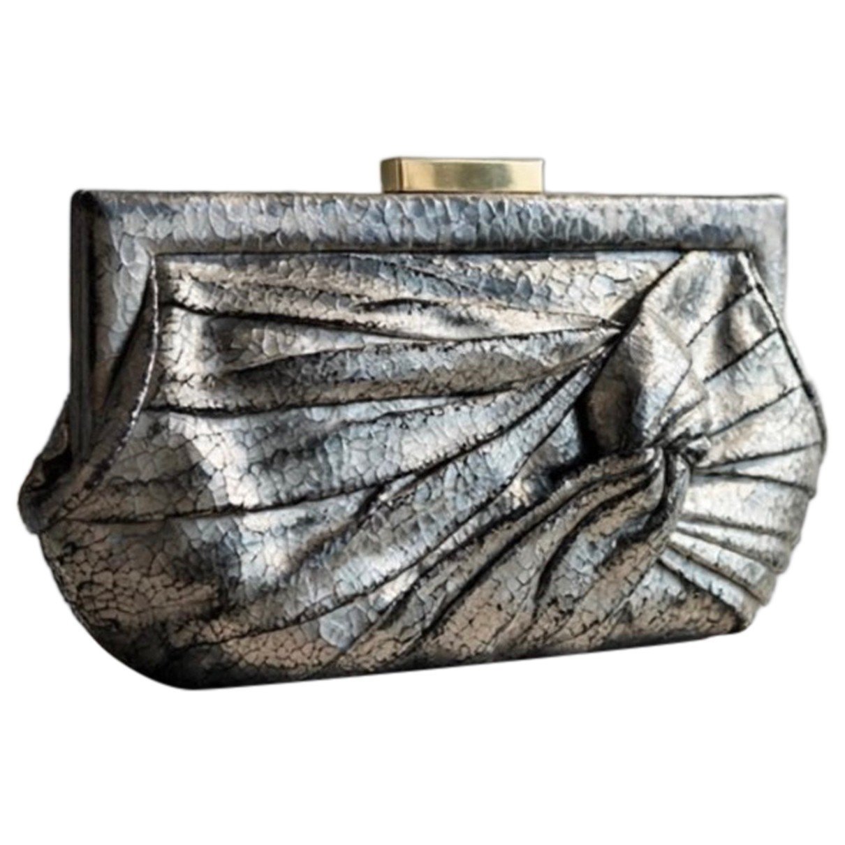 Crisp Packet leather handbag