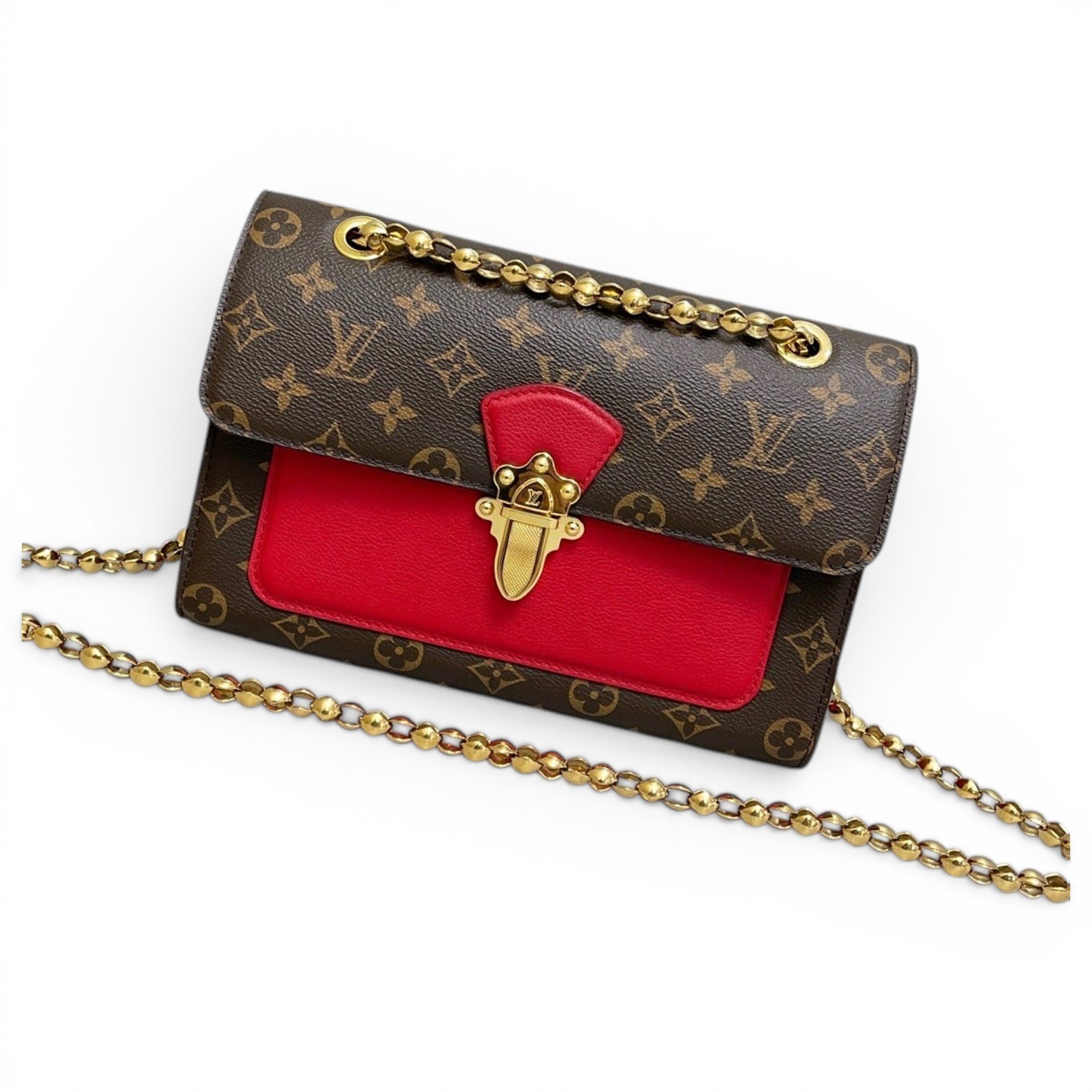 Victoire leather handbag