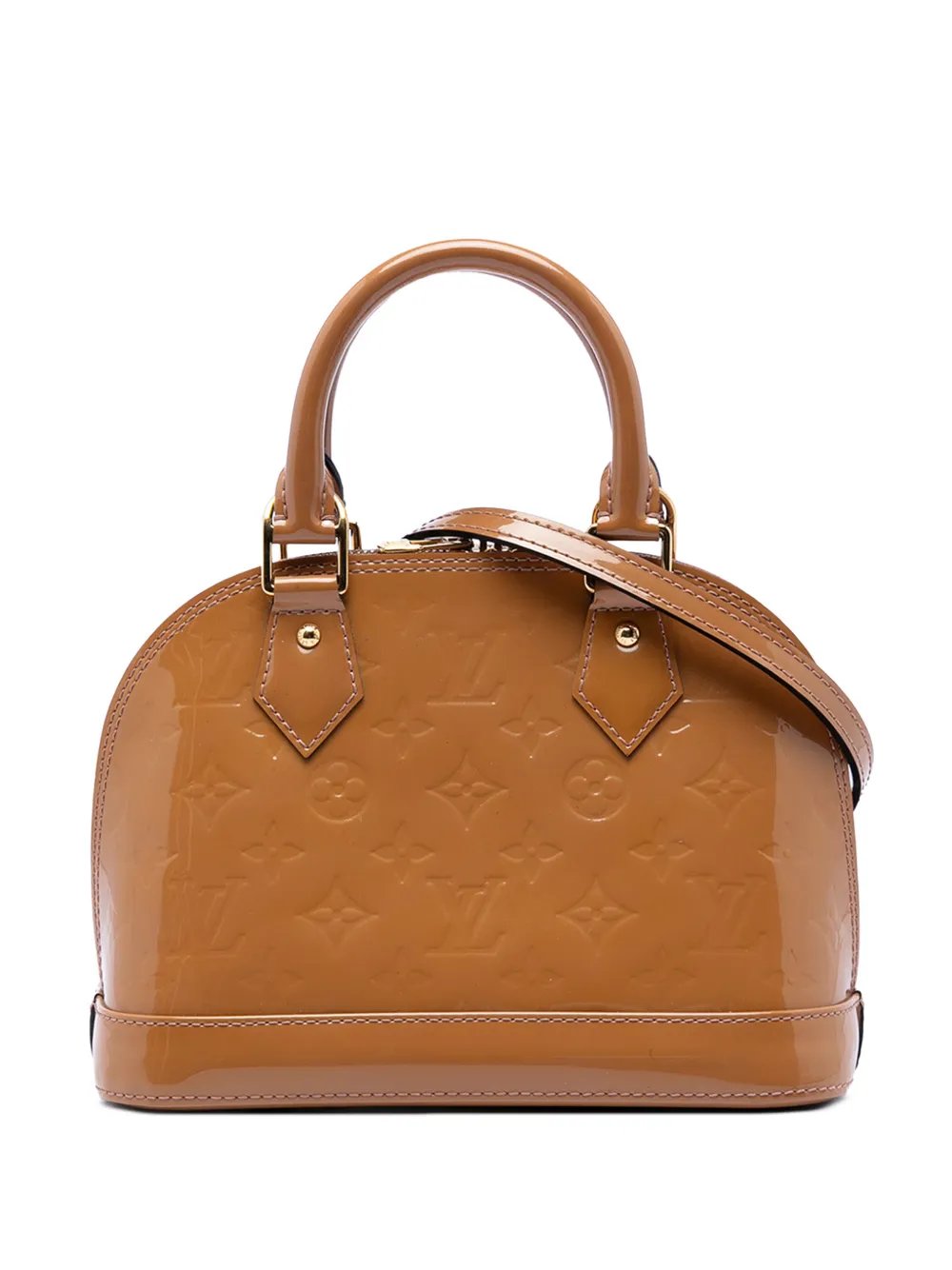 2013 Monogram Vernis Alma BB satchel