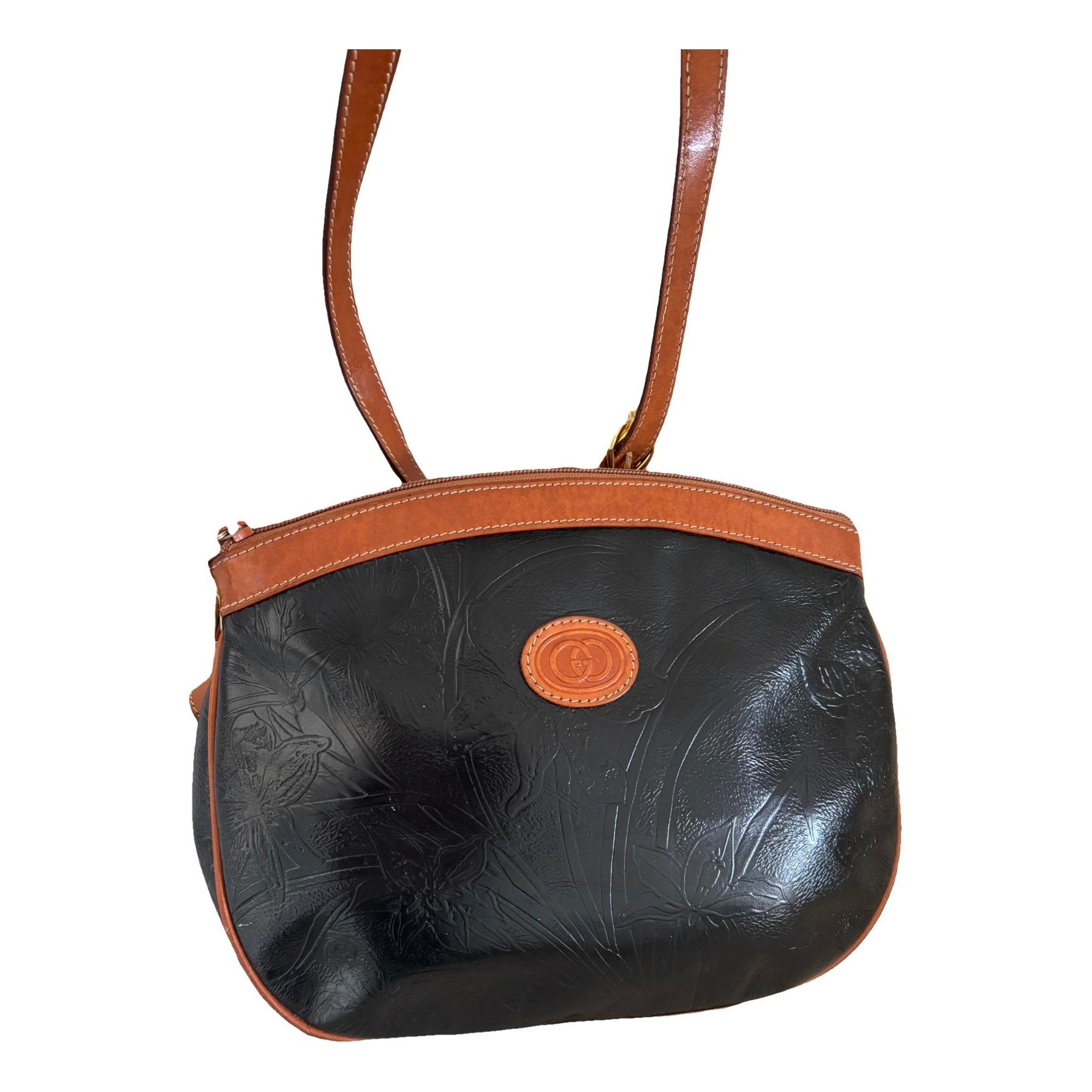 Leather crossbody bag