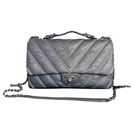 Leather handbag