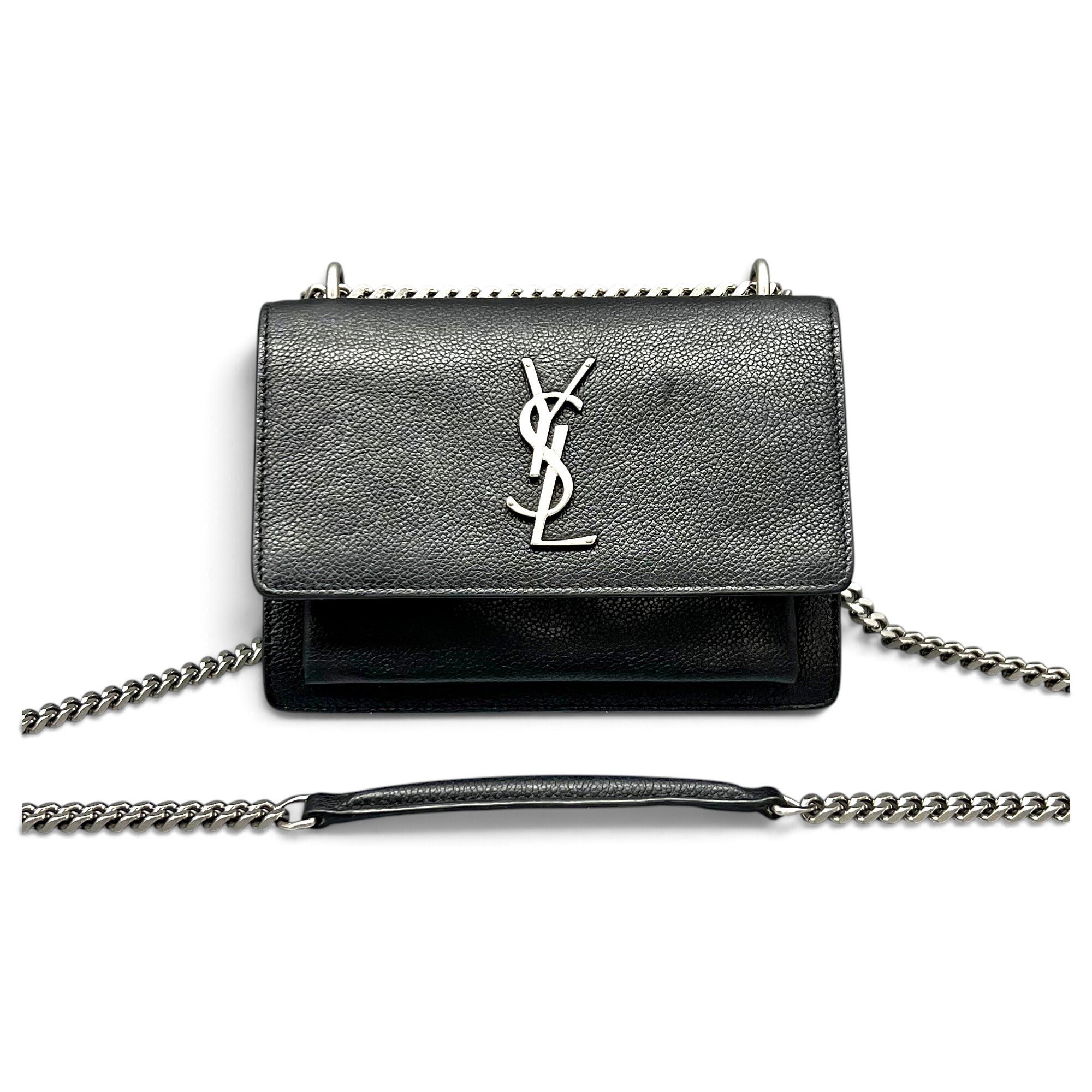 Sunset leather crossbody bag