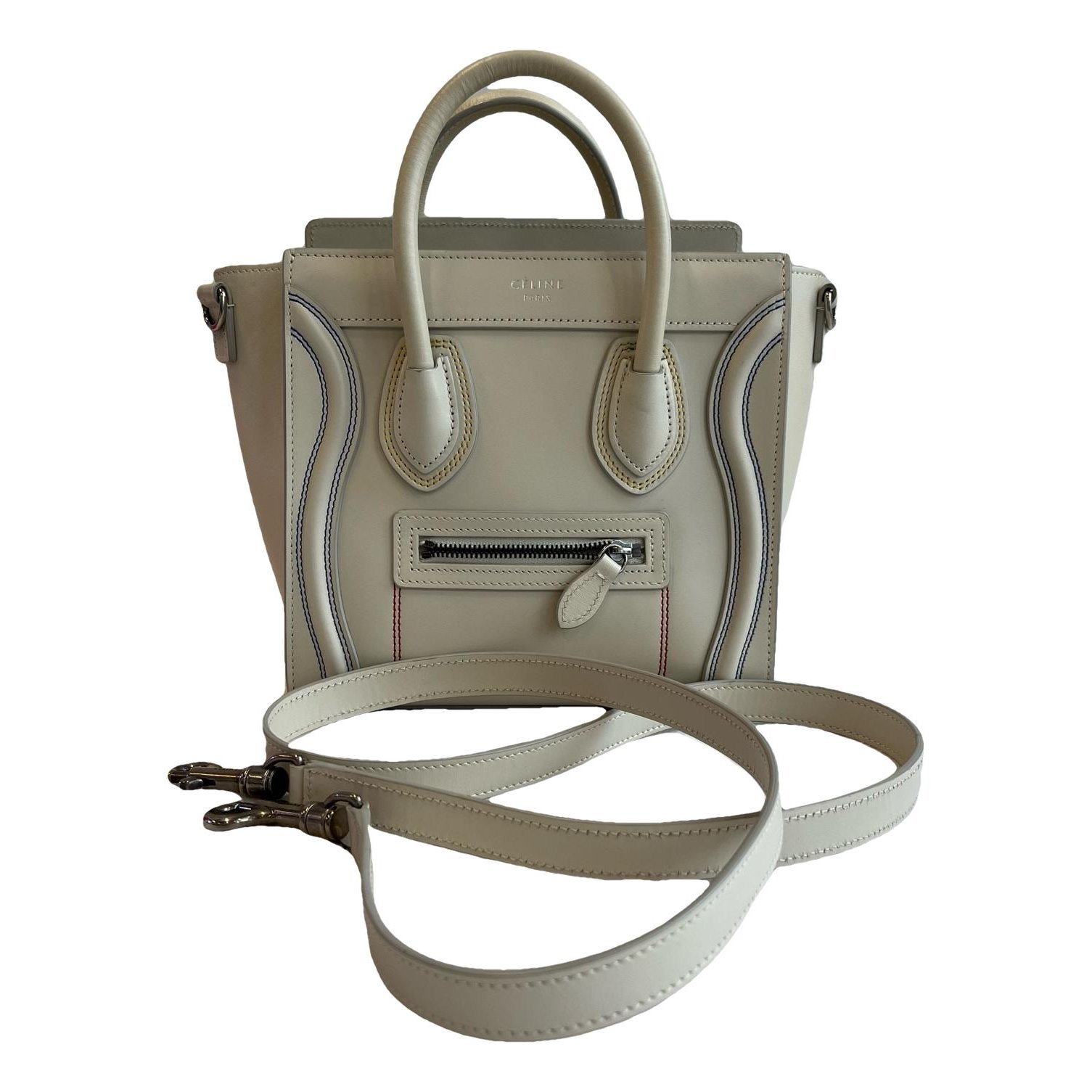 Luggage leather handbag