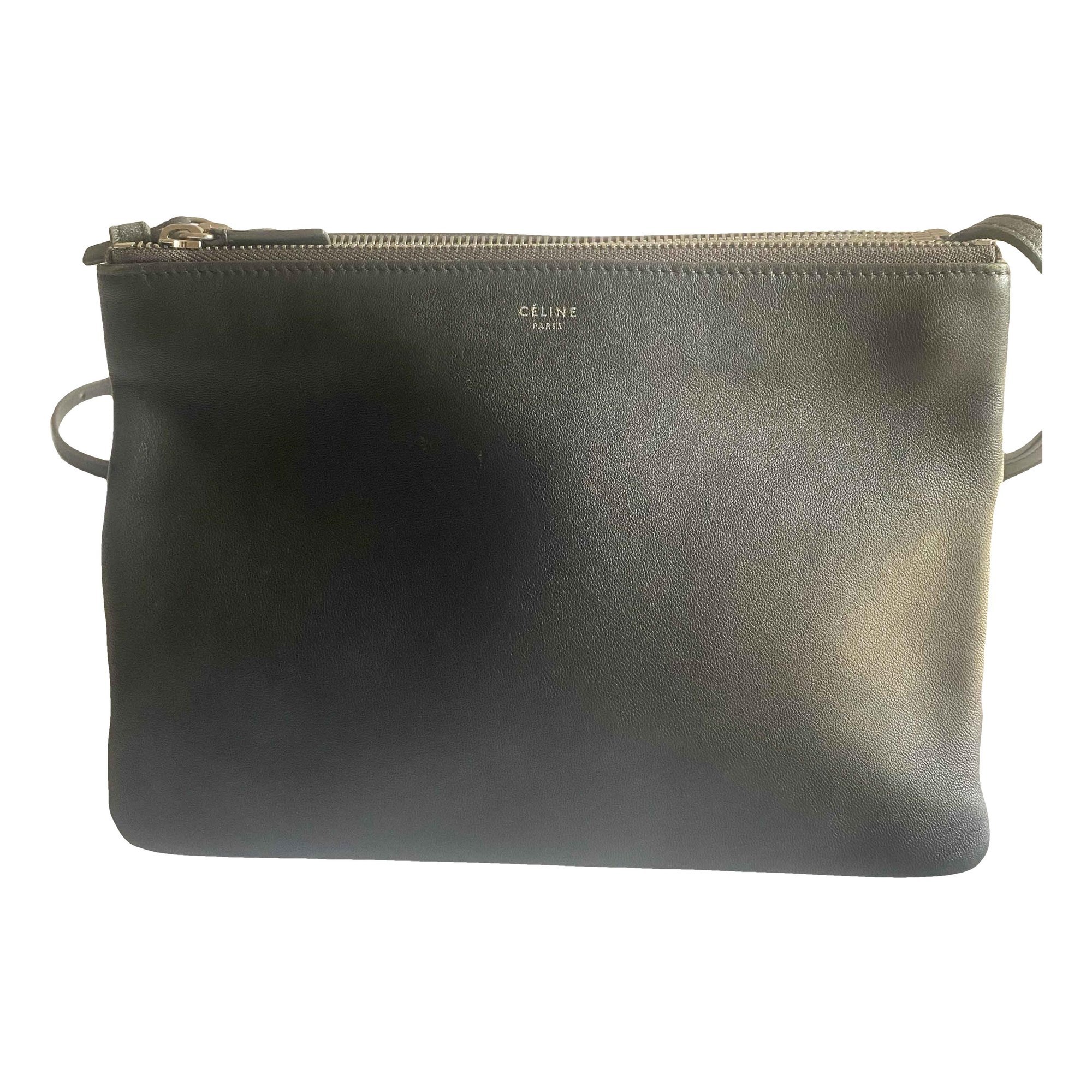 Trio leather crossbody bag
