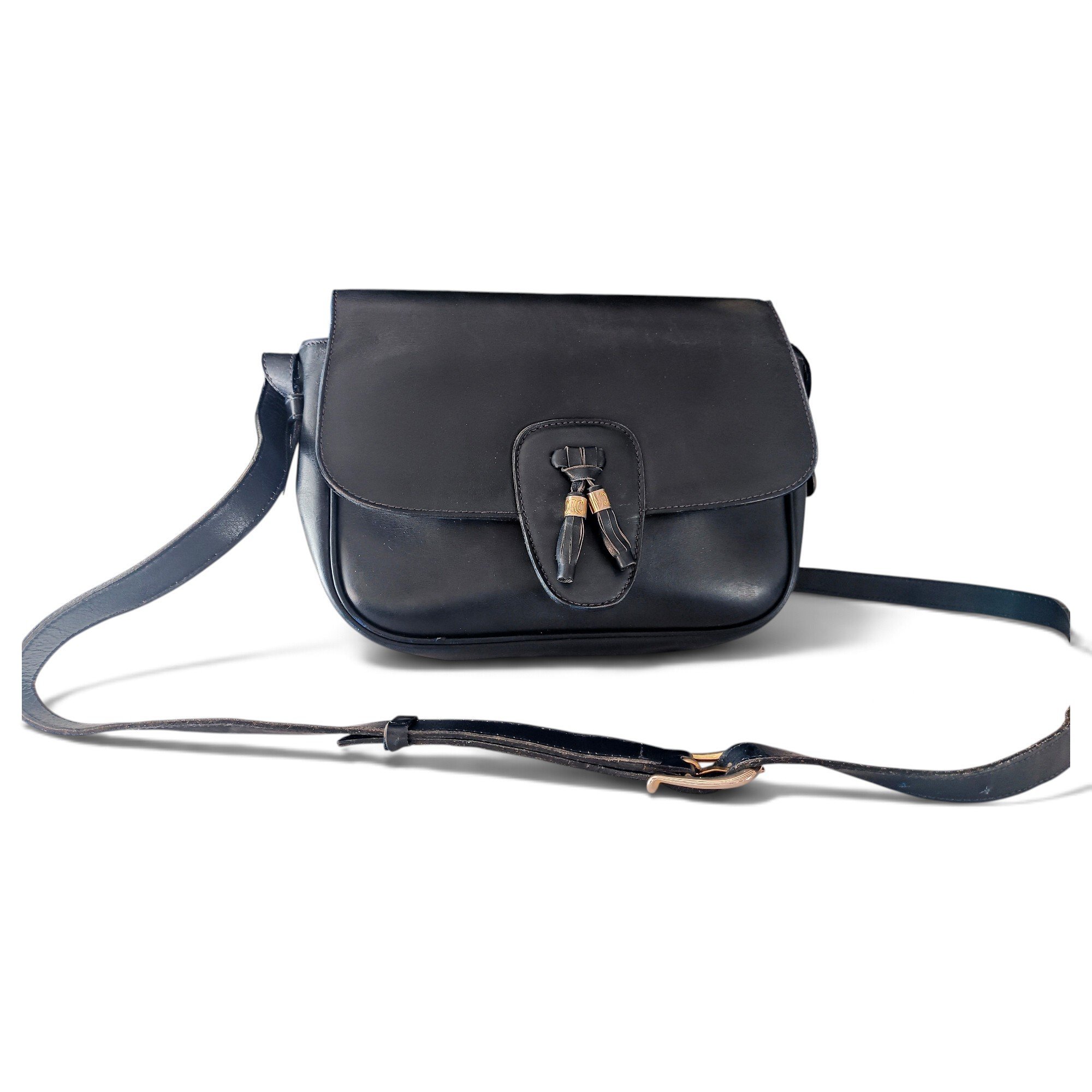 Tassels leather handbag