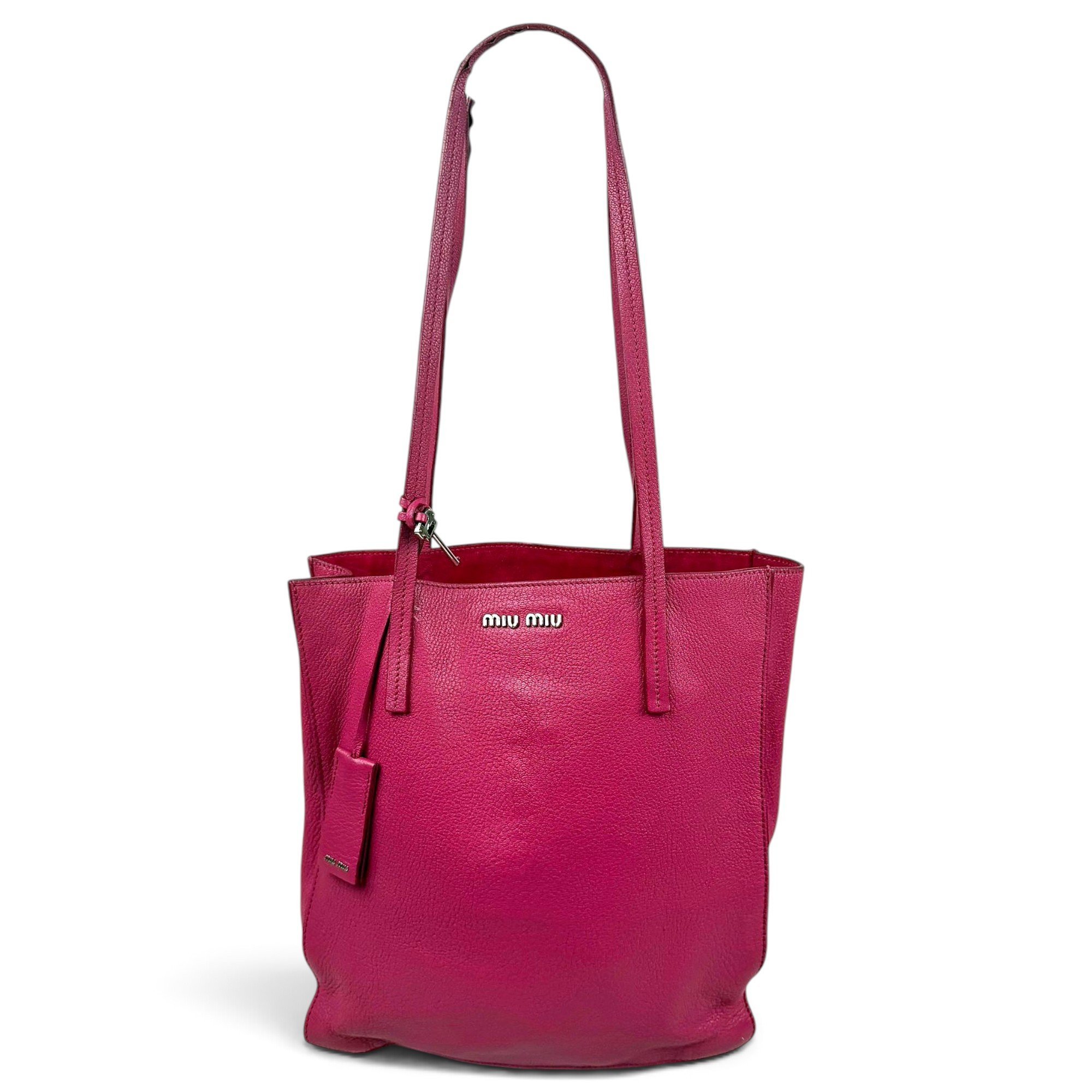 Madras leather handbag