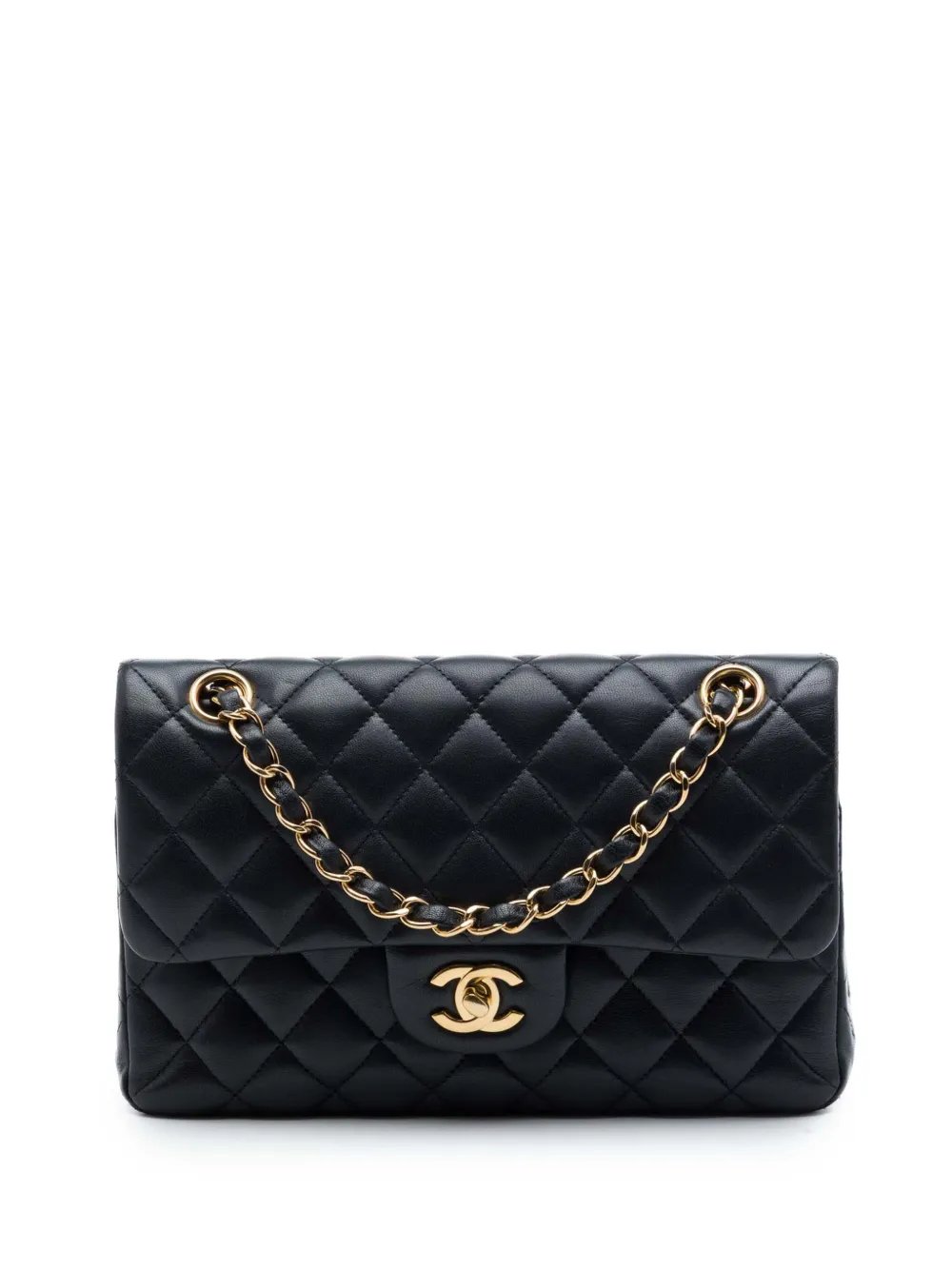2019 Small Classic Lambskin Double Flap shoulder bag