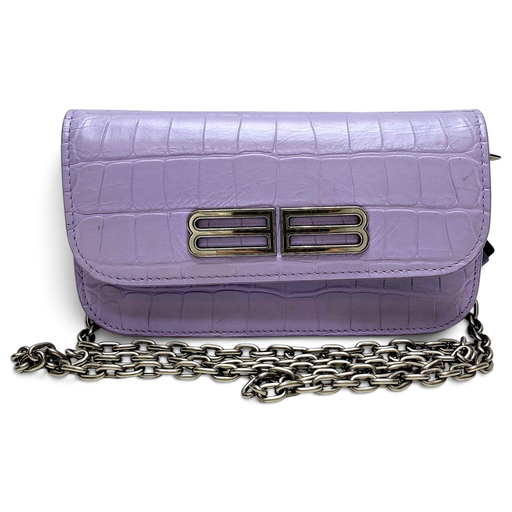 Leather crossbody bag