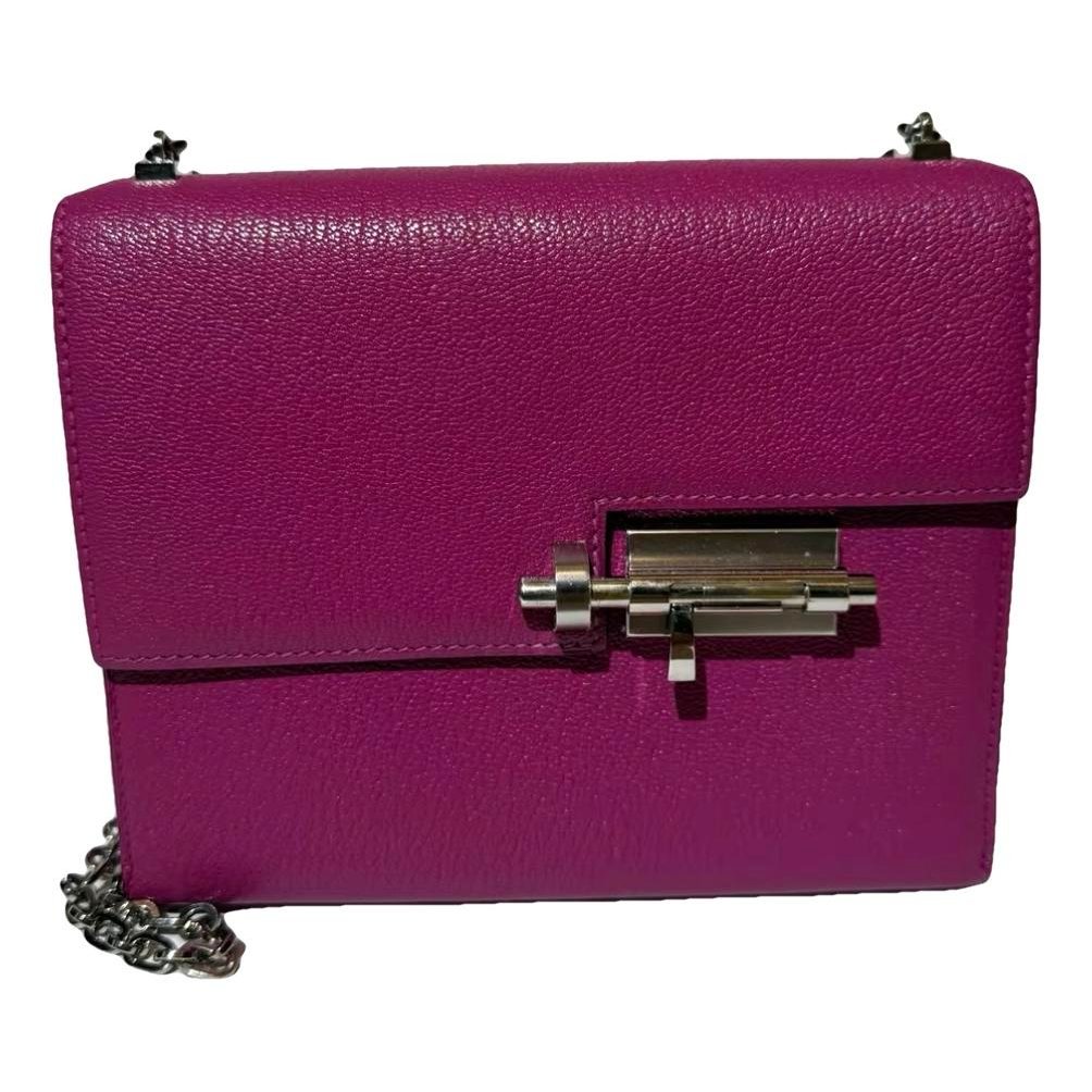 Verrou Mini leather handbag