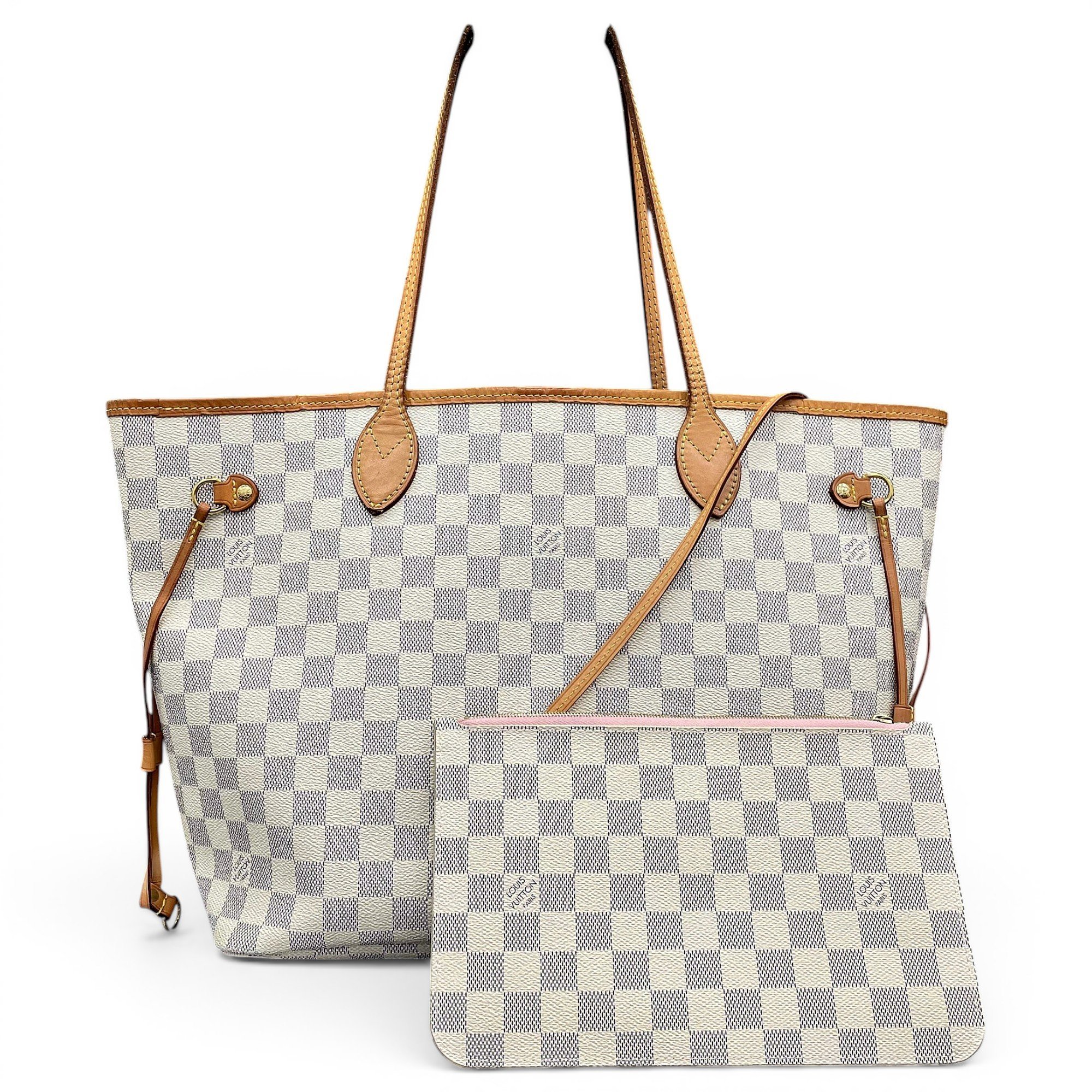 Neverfull leather handbag