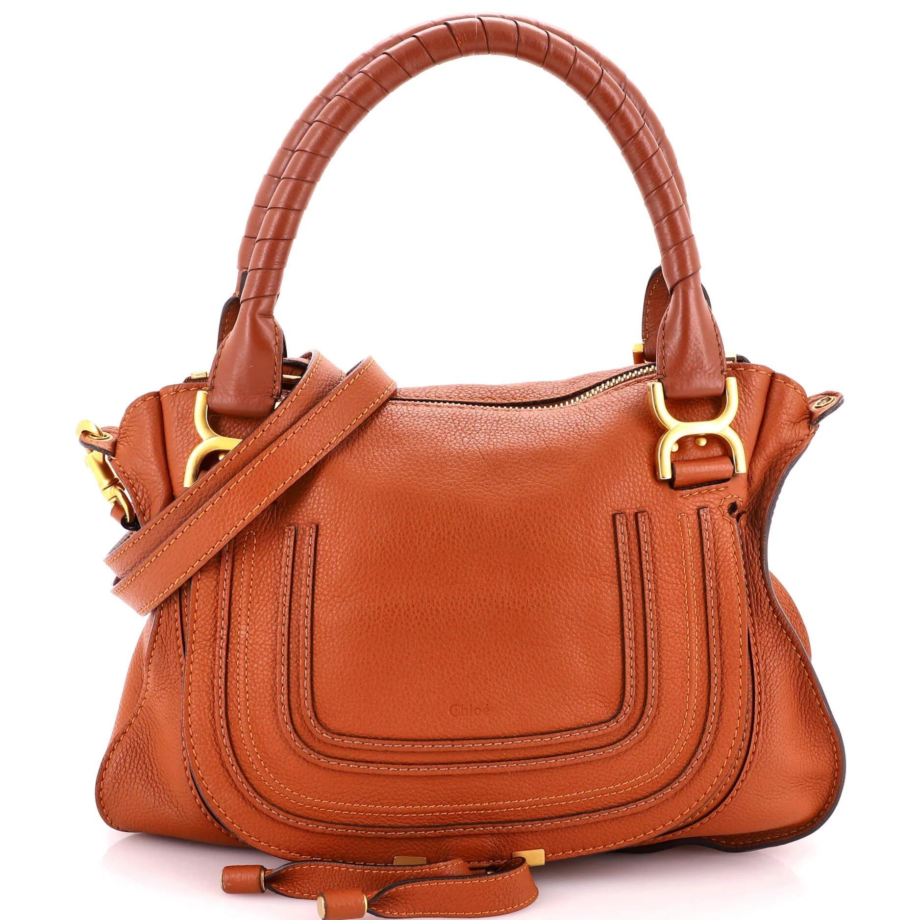 Leather satchel