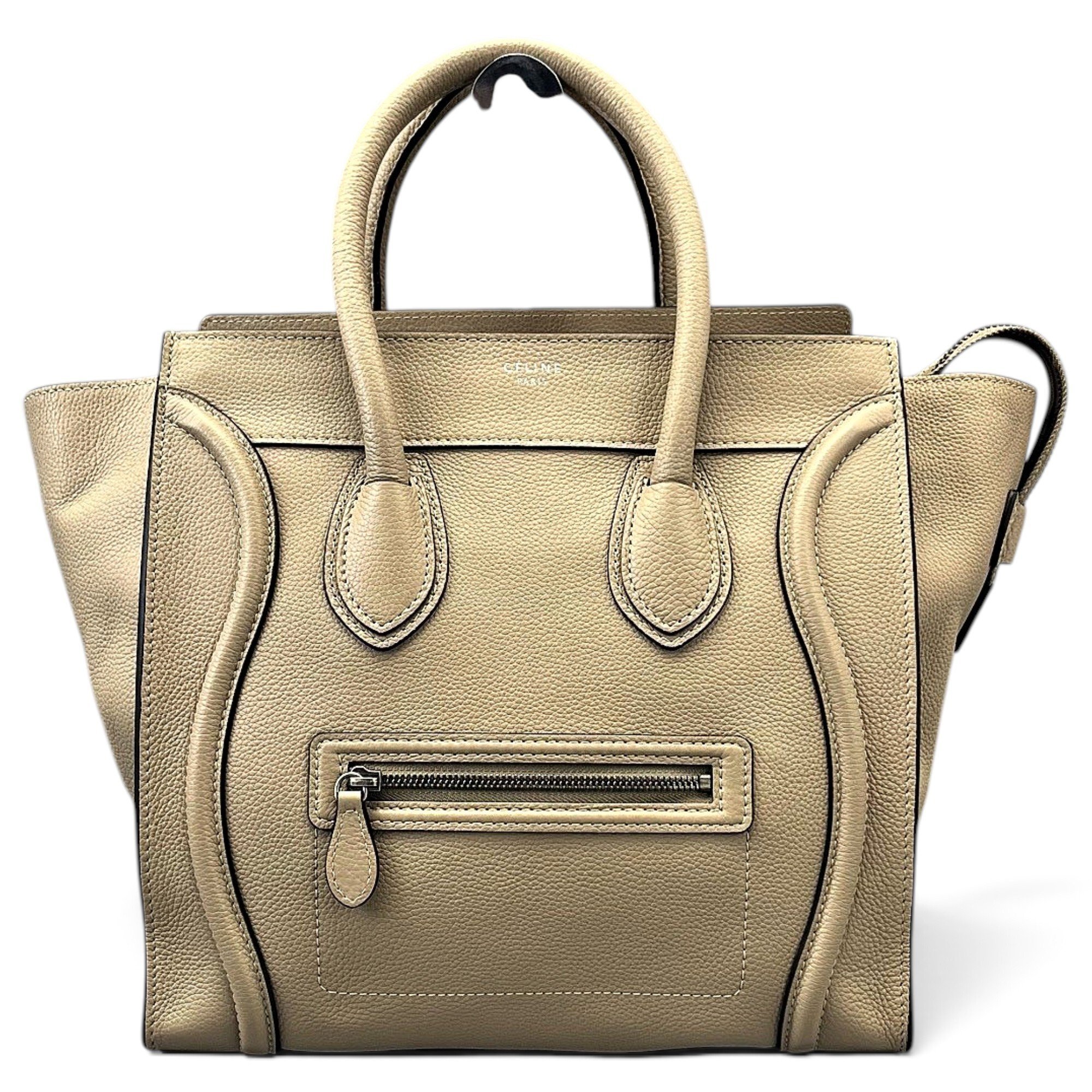 Luggage leather handbag