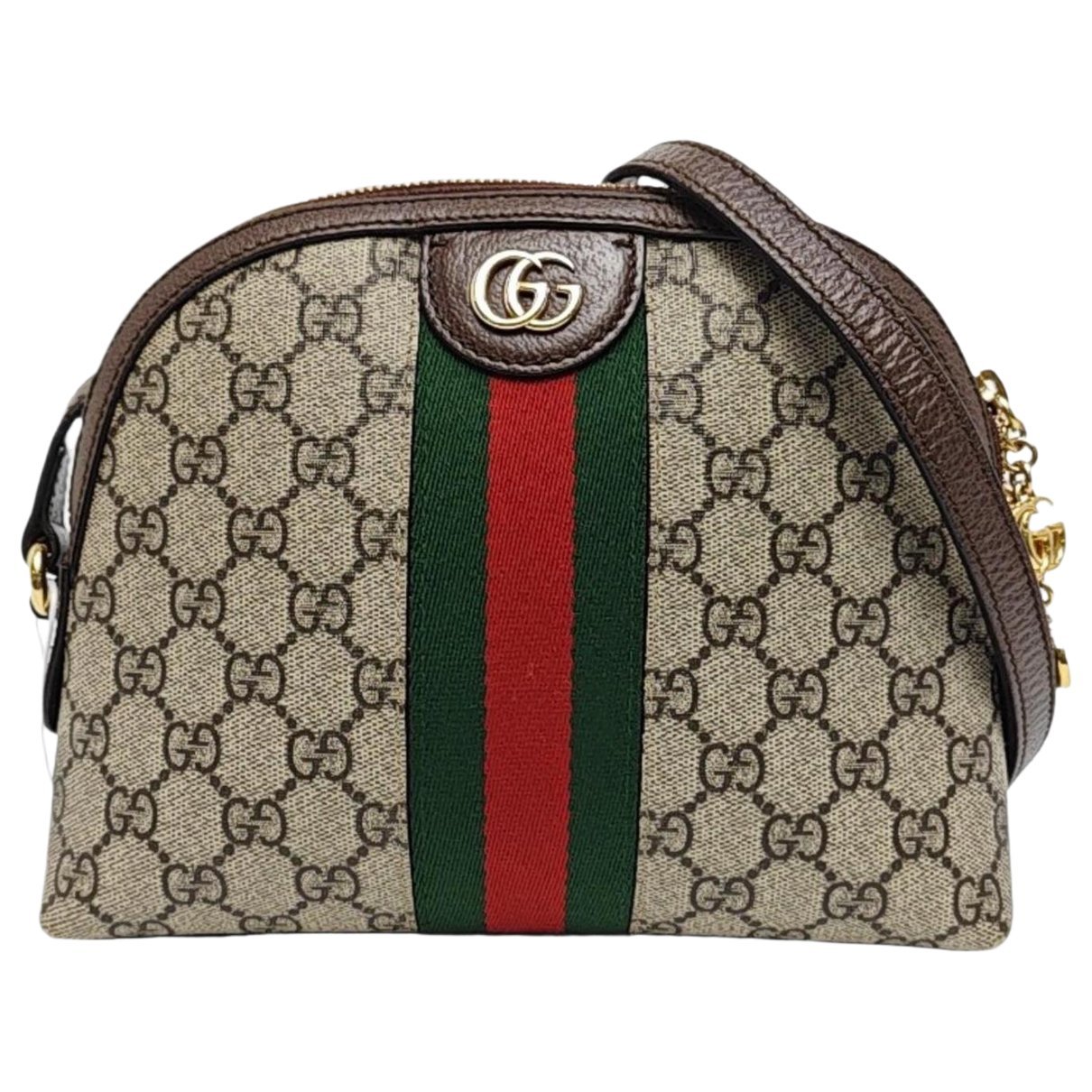 Ophidia leather crossbody bag
