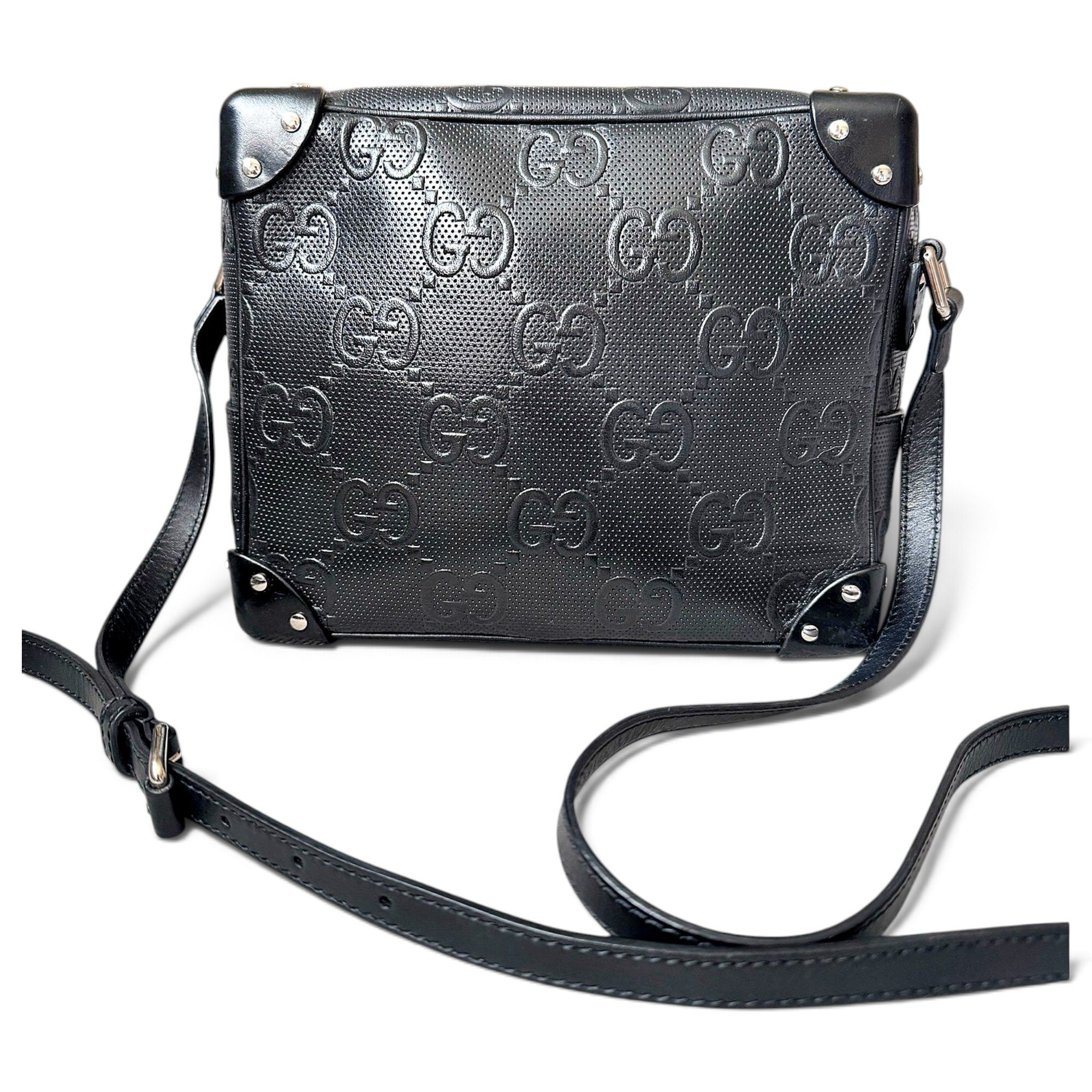 Leather crossbody bag