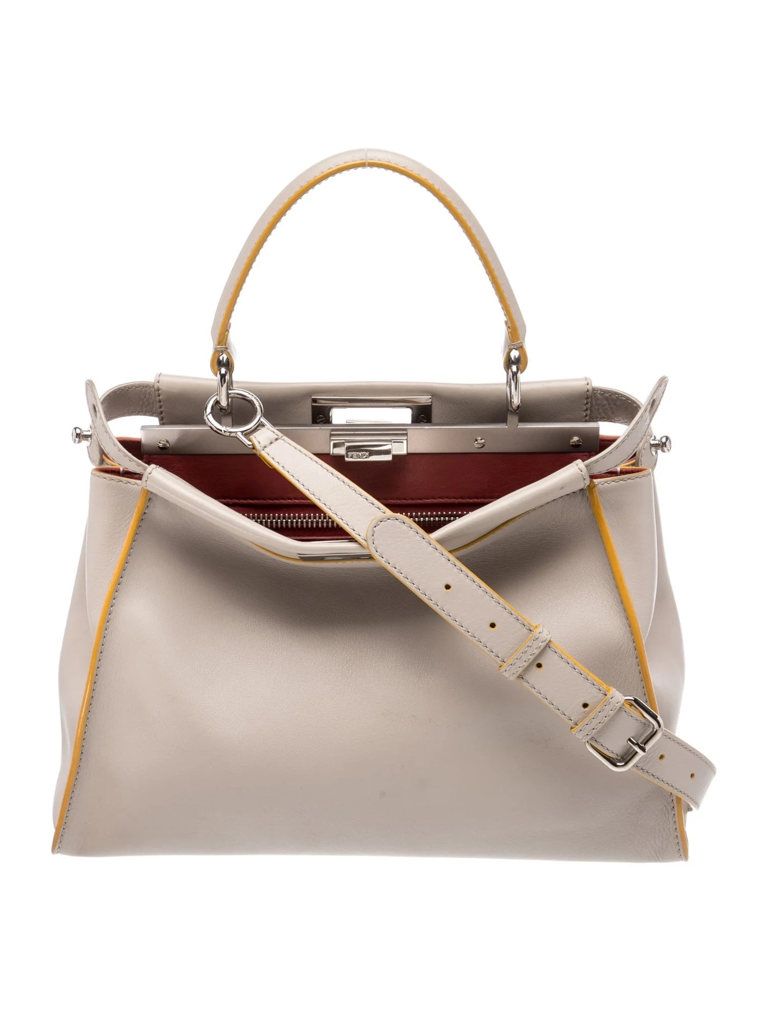 Leather Peekaboo Medium