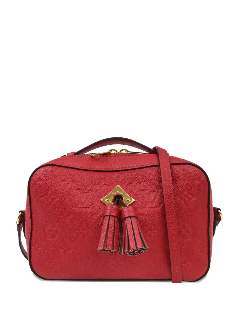 2018 Santogne monogram-pattern tassel-detail cross body bag 