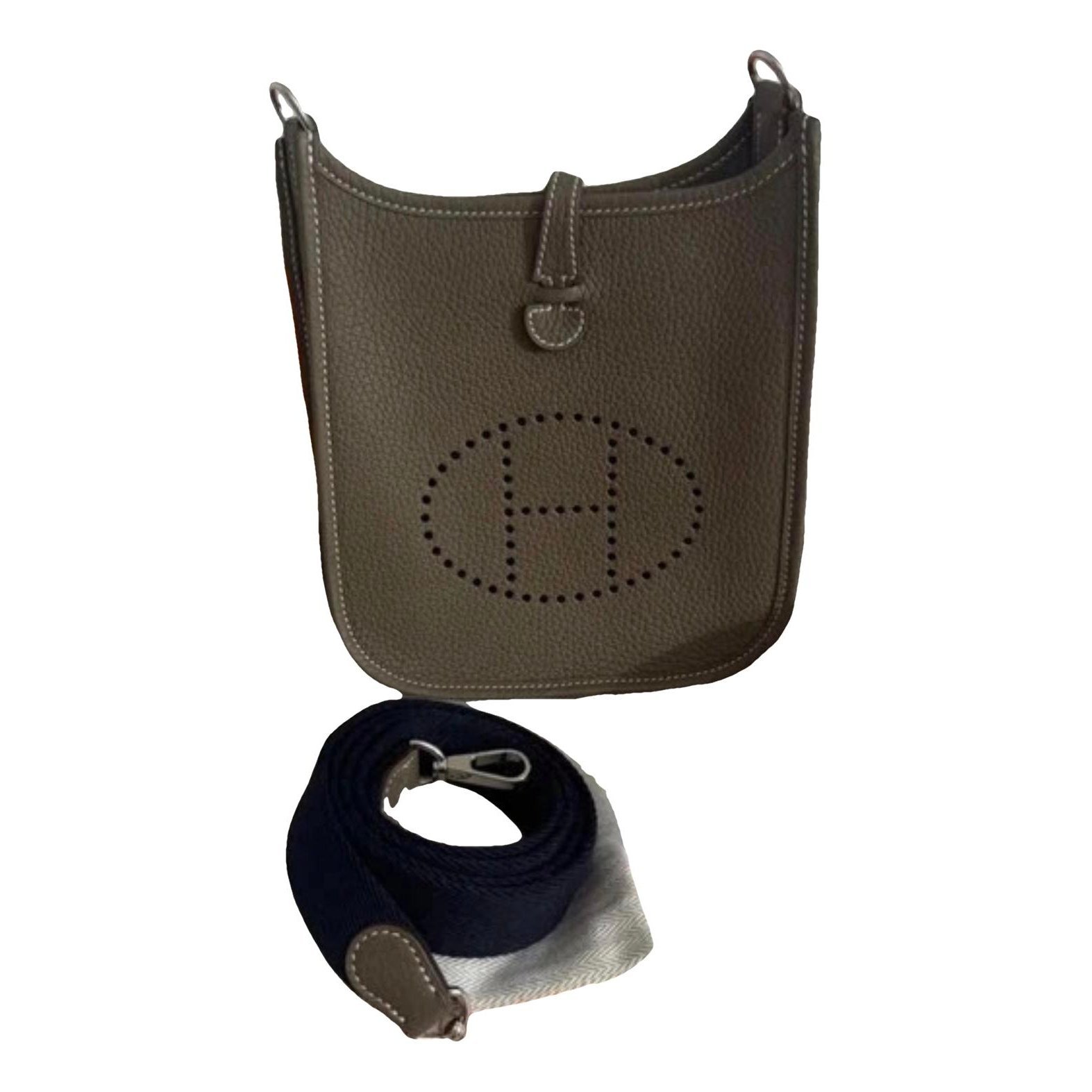 Mini Evelyne leather crossbody bag