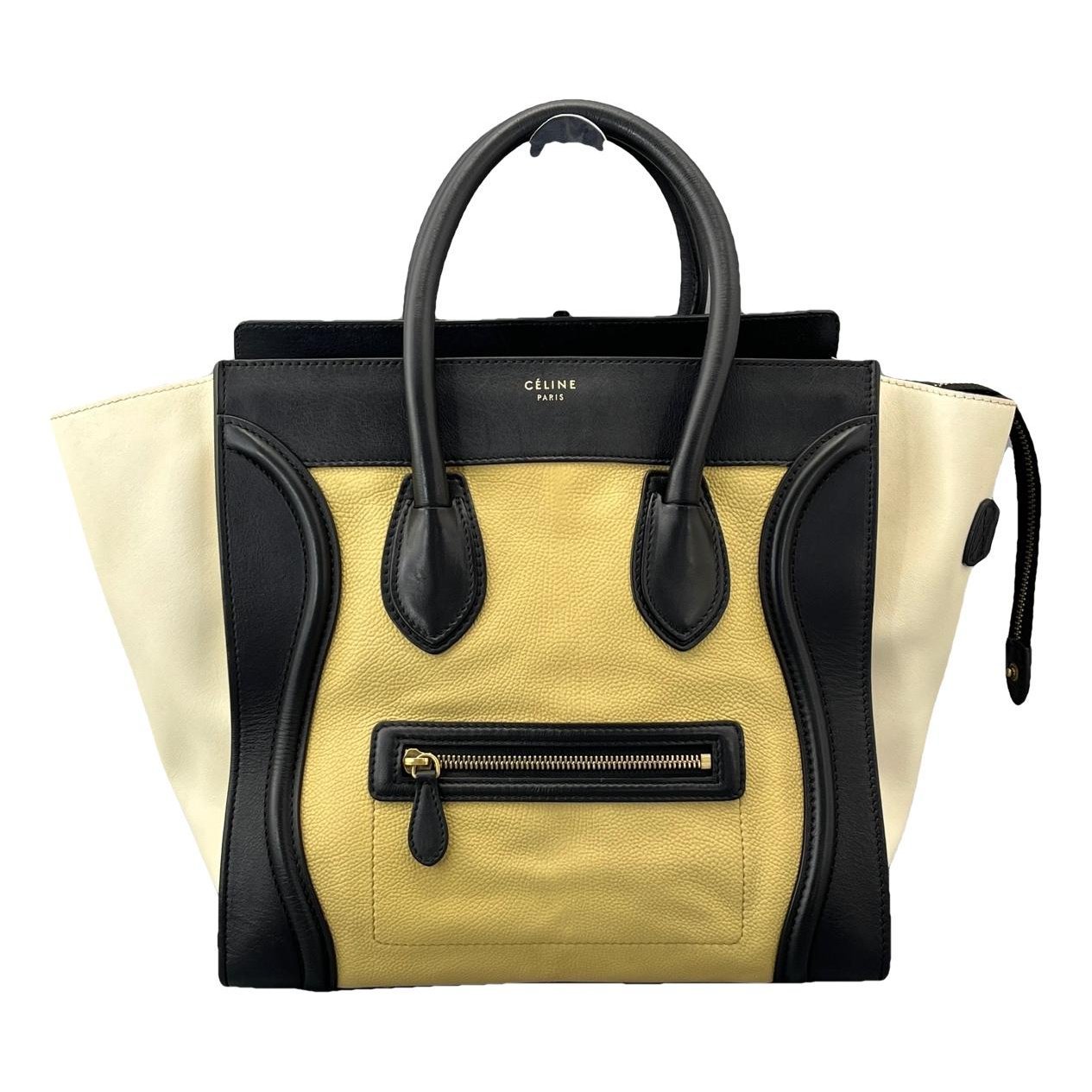 Nano Luggage leather handbag