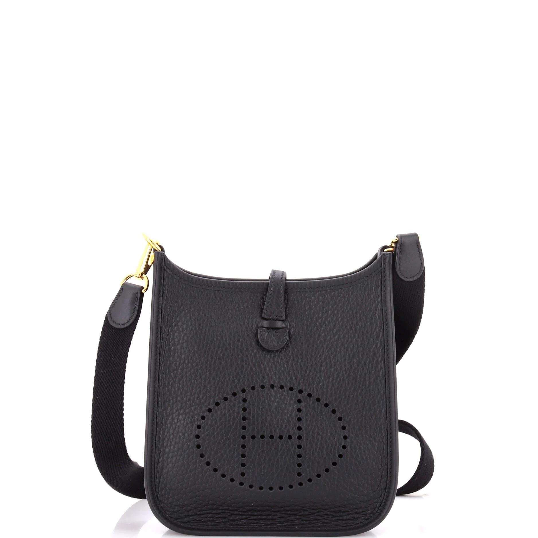 Mini Evelyne leather crossbody bag