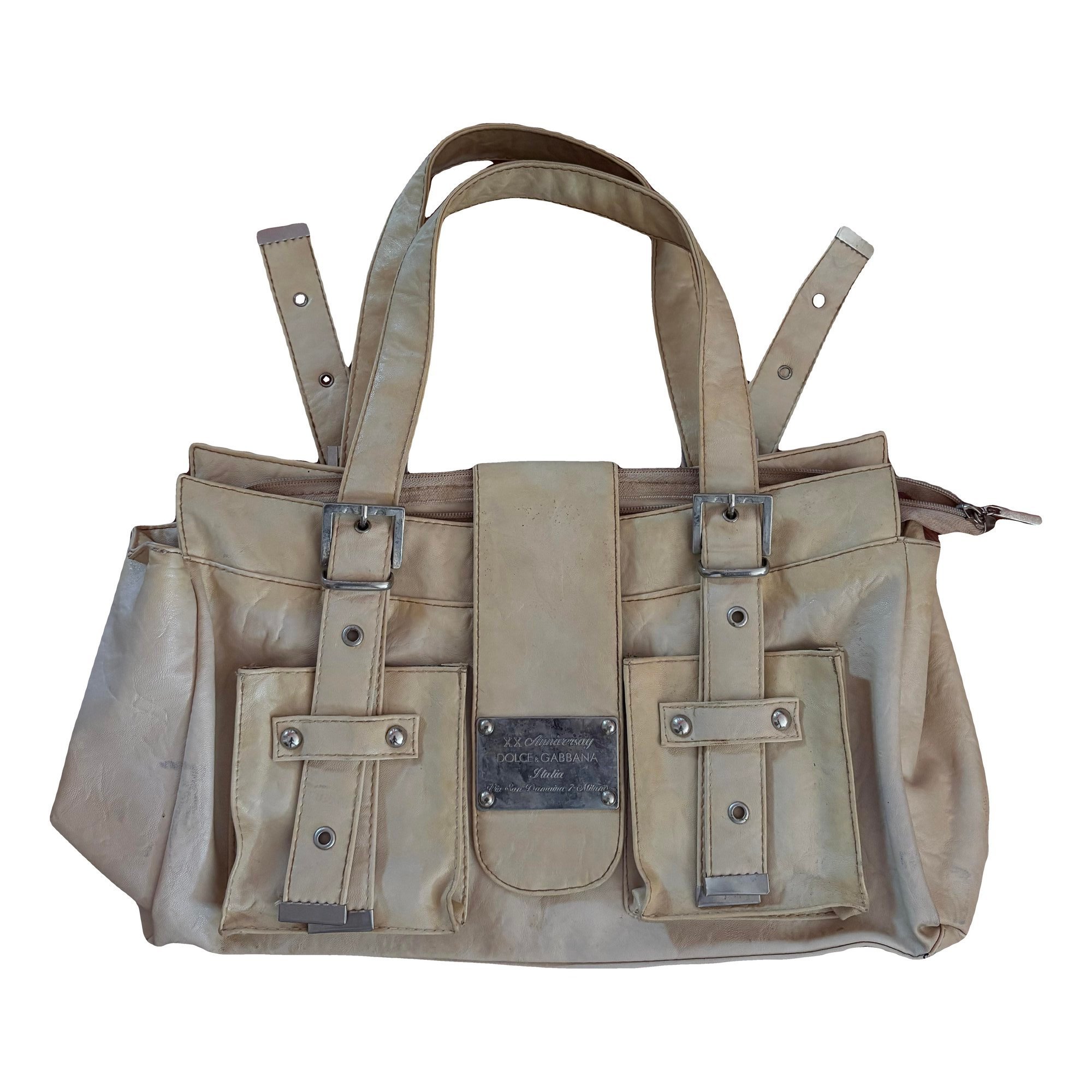 Leather handbag