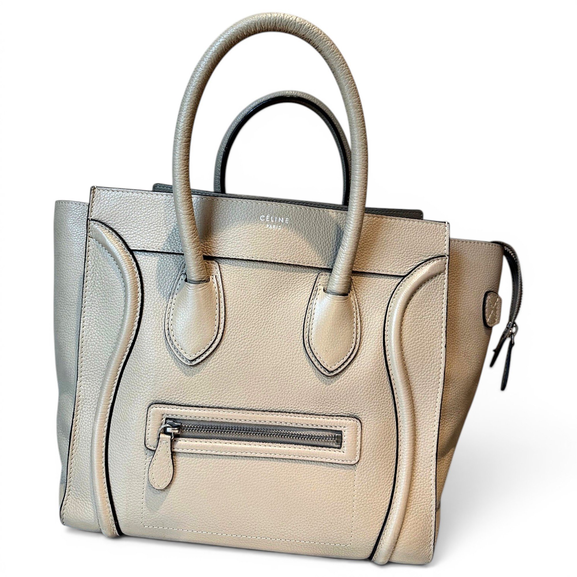 Luggage leather handbag