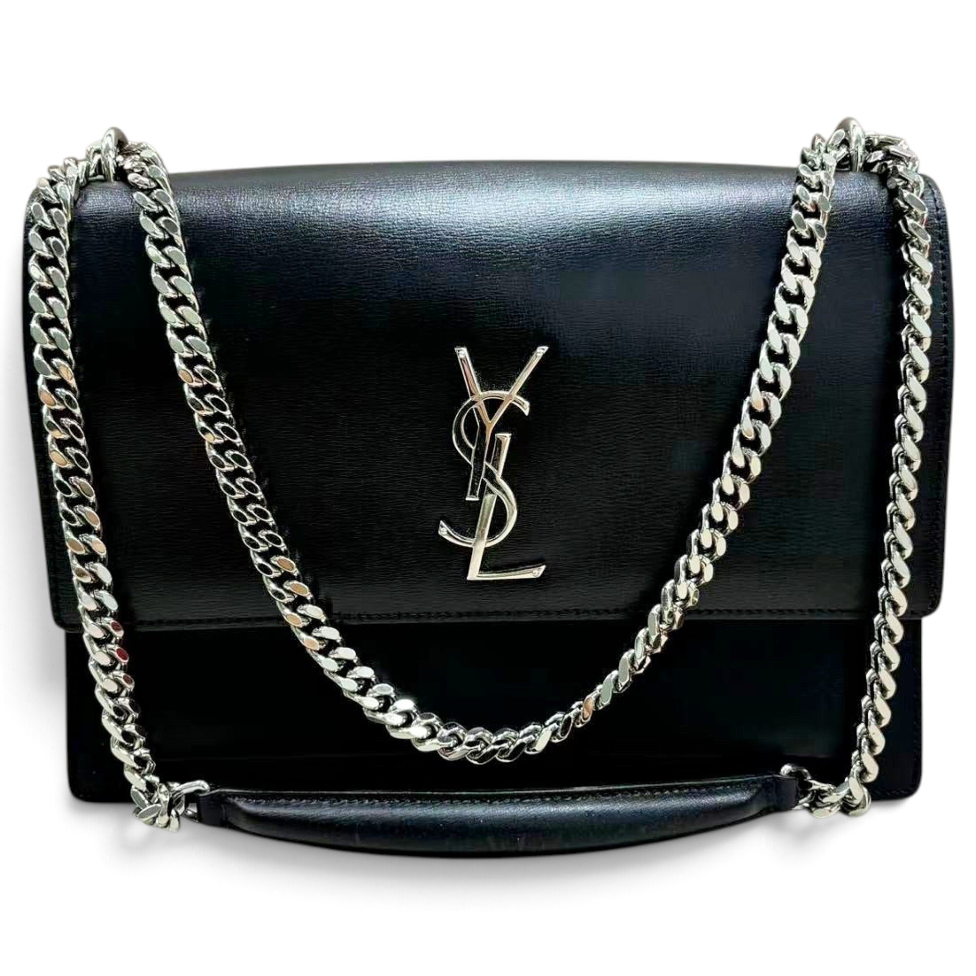 Sunset leather handbag