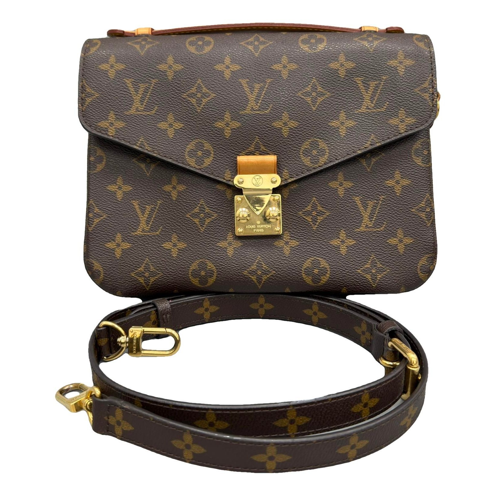 Metis leather handbag