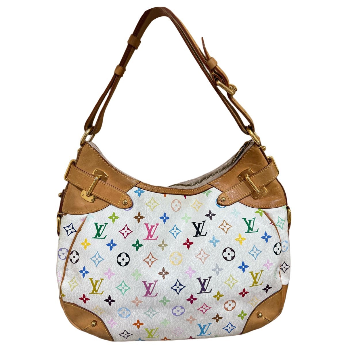 Greta leather handbag
