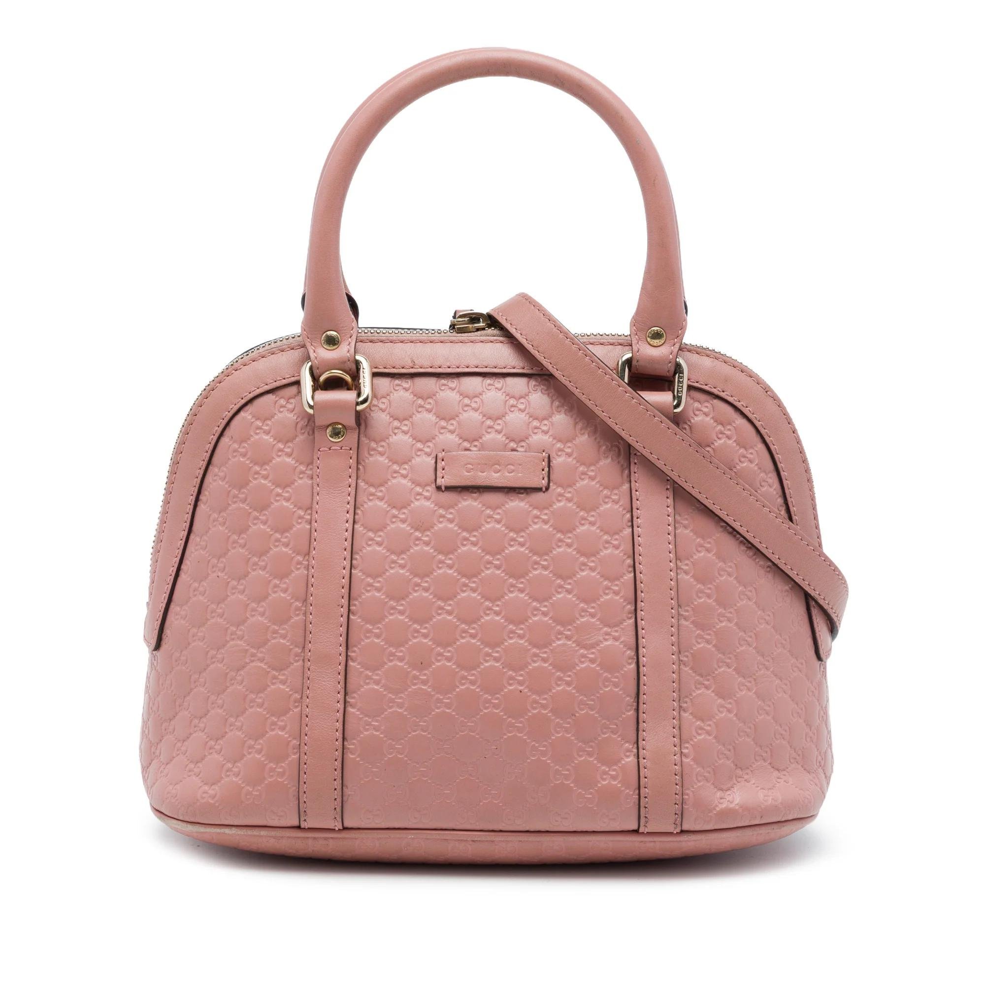 Dôme pony-style calfskin handbag