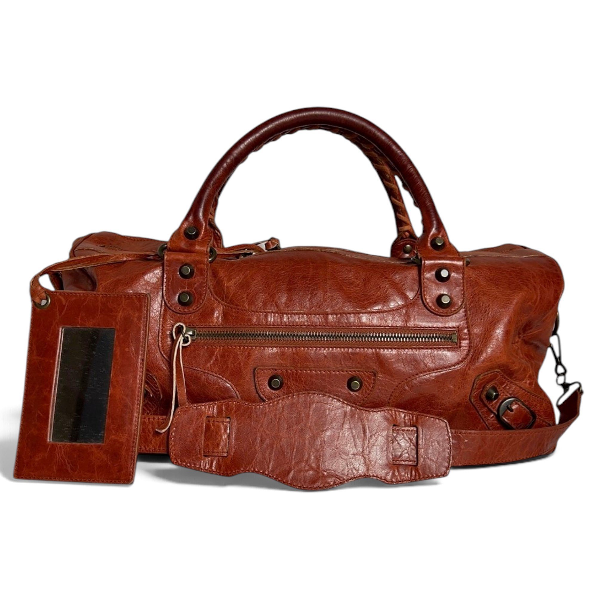 Twiggy leather handbag
