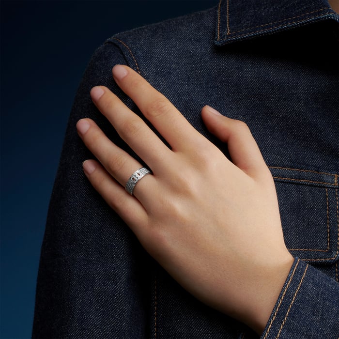 Sans Coloris H d'Ancre Ring, Small Model