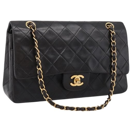 Trendy CC Flap leather handbag
