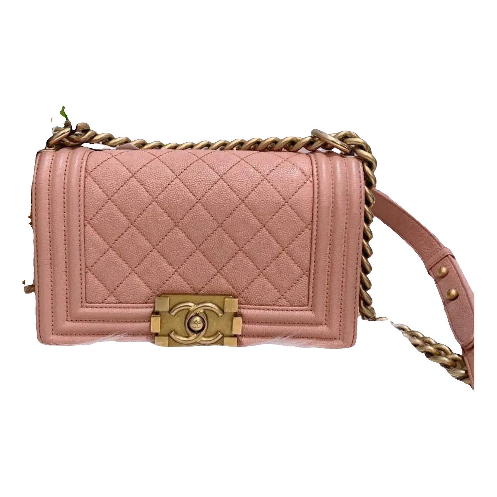 Boy leather crossbody bag