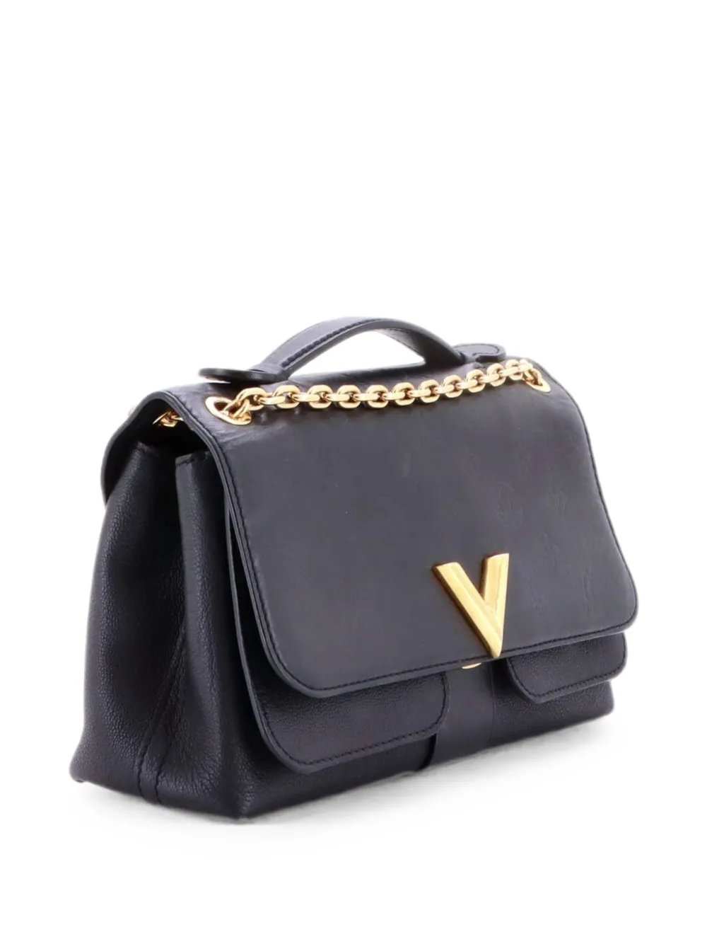 Very Chain Bag Monogram Leather shoulder bag