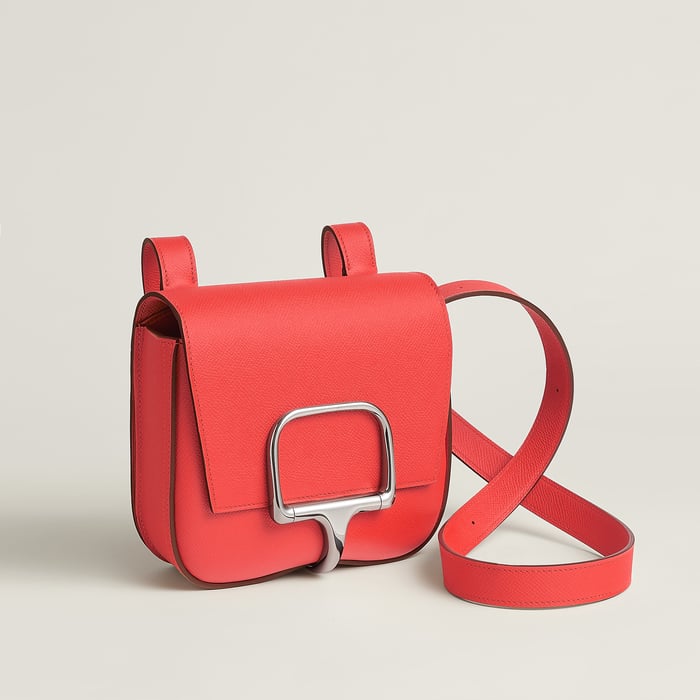 로즈 텍사스 Hermes Della Cavalleria 미니 백