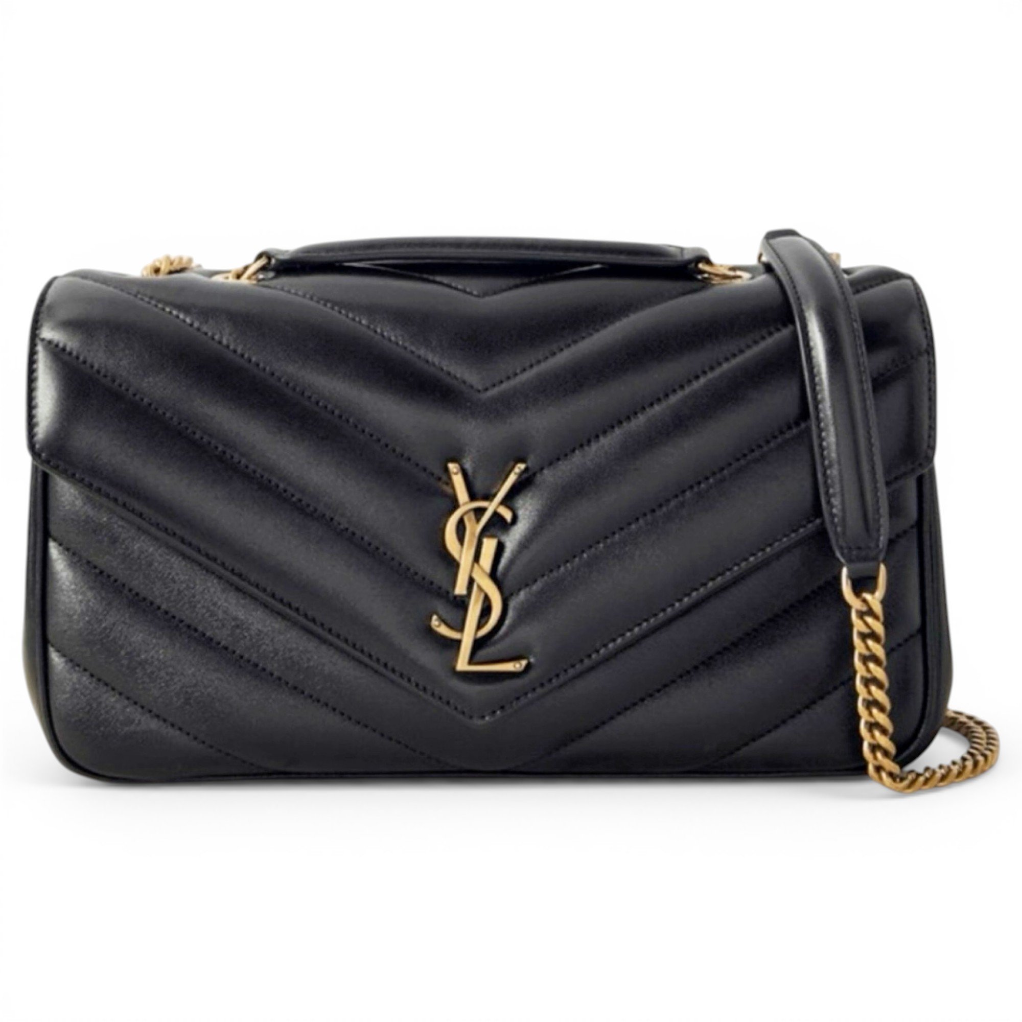 Loulou leather crossbody bag