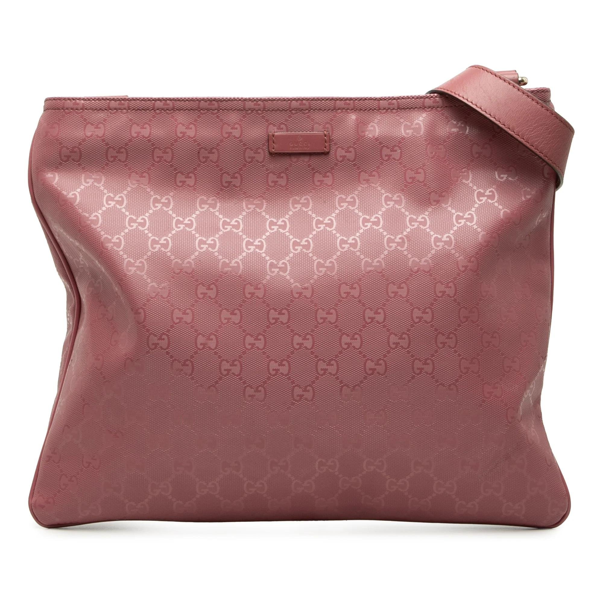Gucci B leather crossbody bag