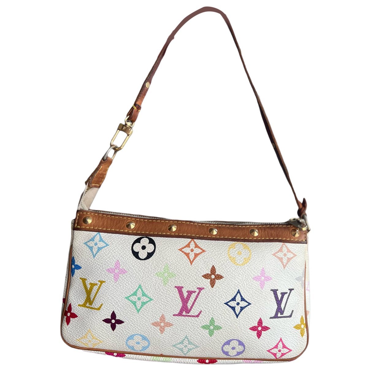 Pochette Accessoire leather handbag