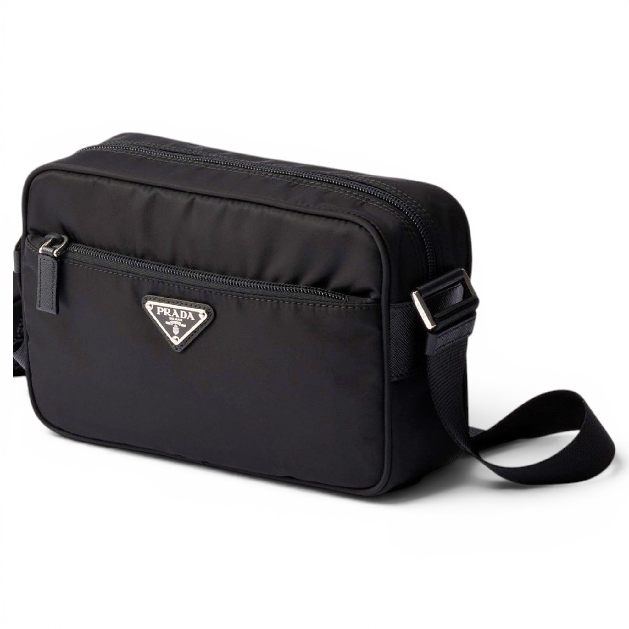 Re-edition cloth crossbody bag