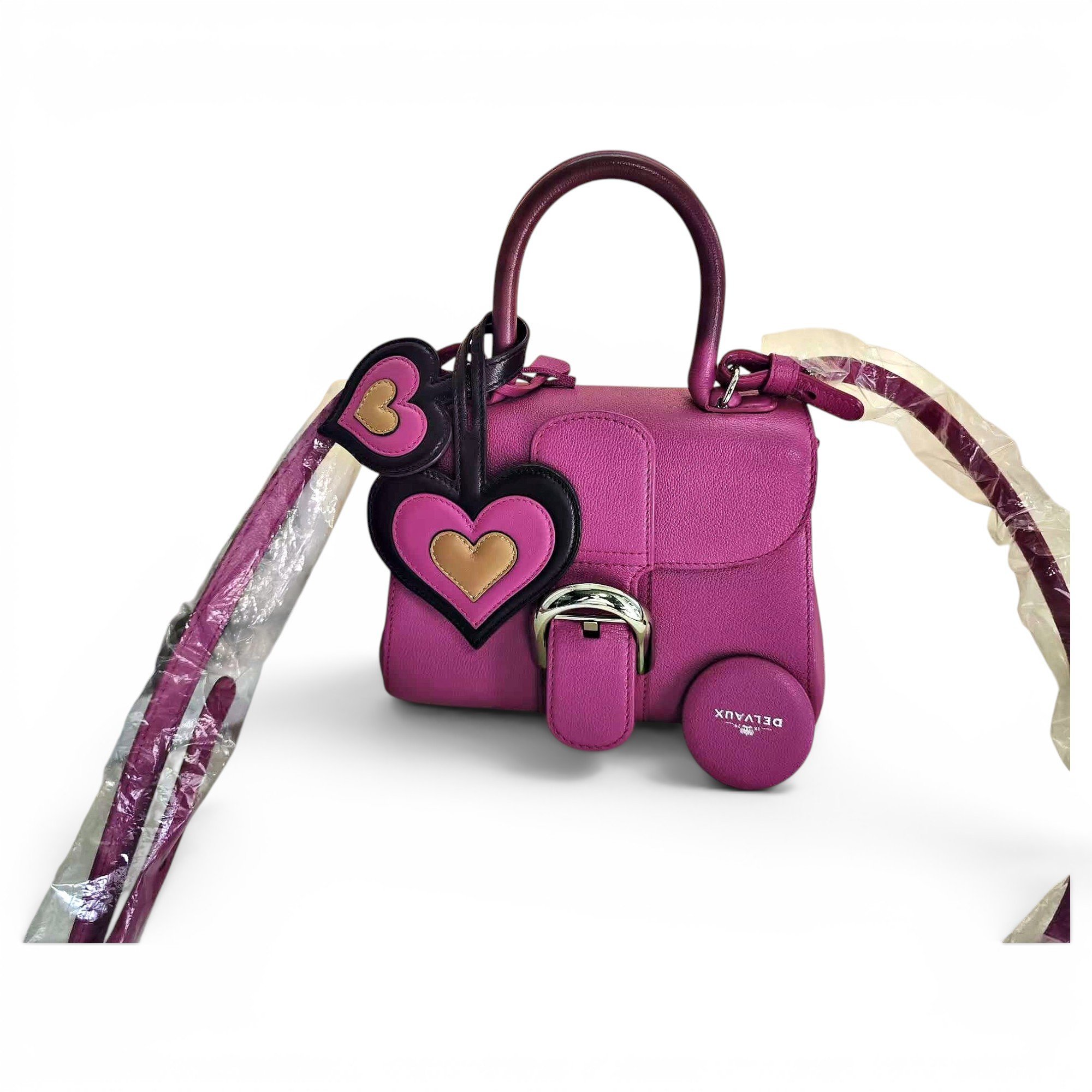 Brillant leather handbag