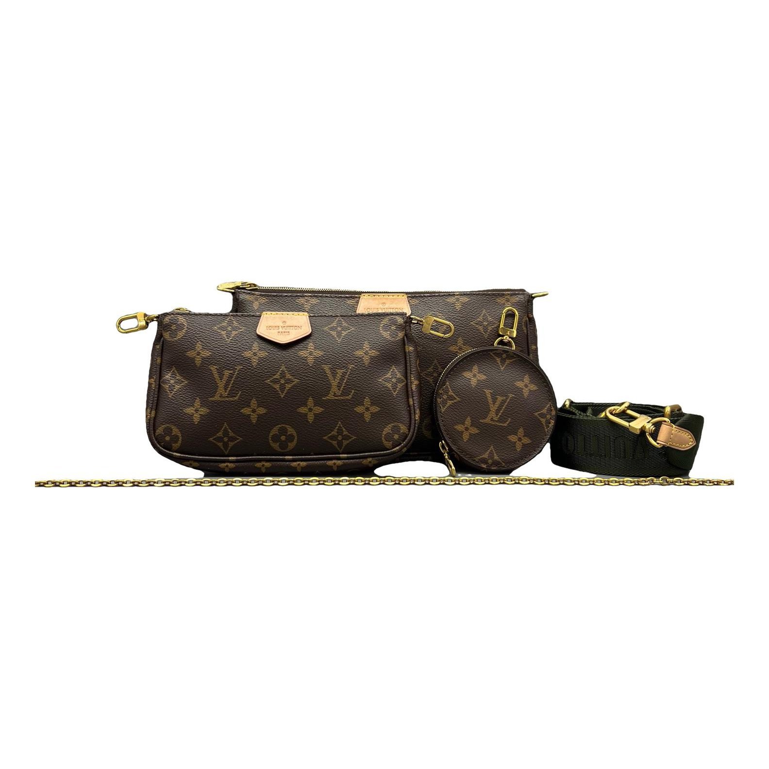 Multi Pochette Accessoires leather crossbody bag