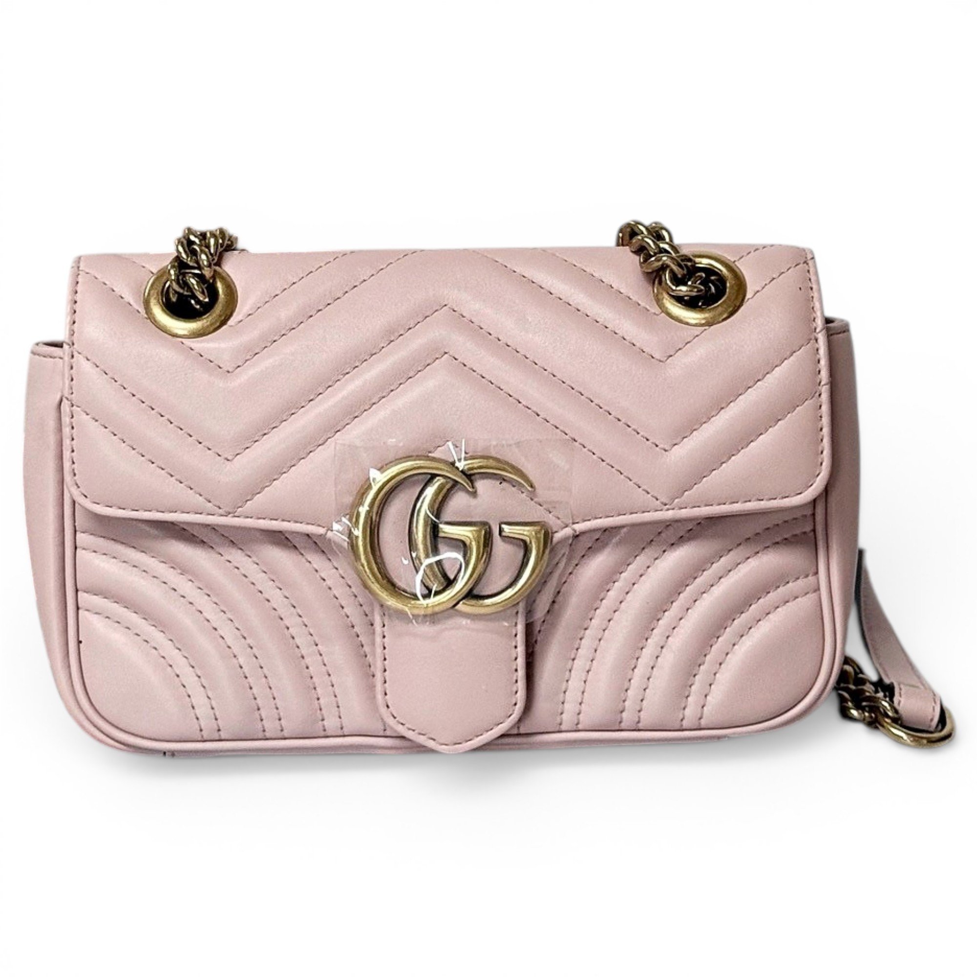 GG Marmont Flap leather handbag