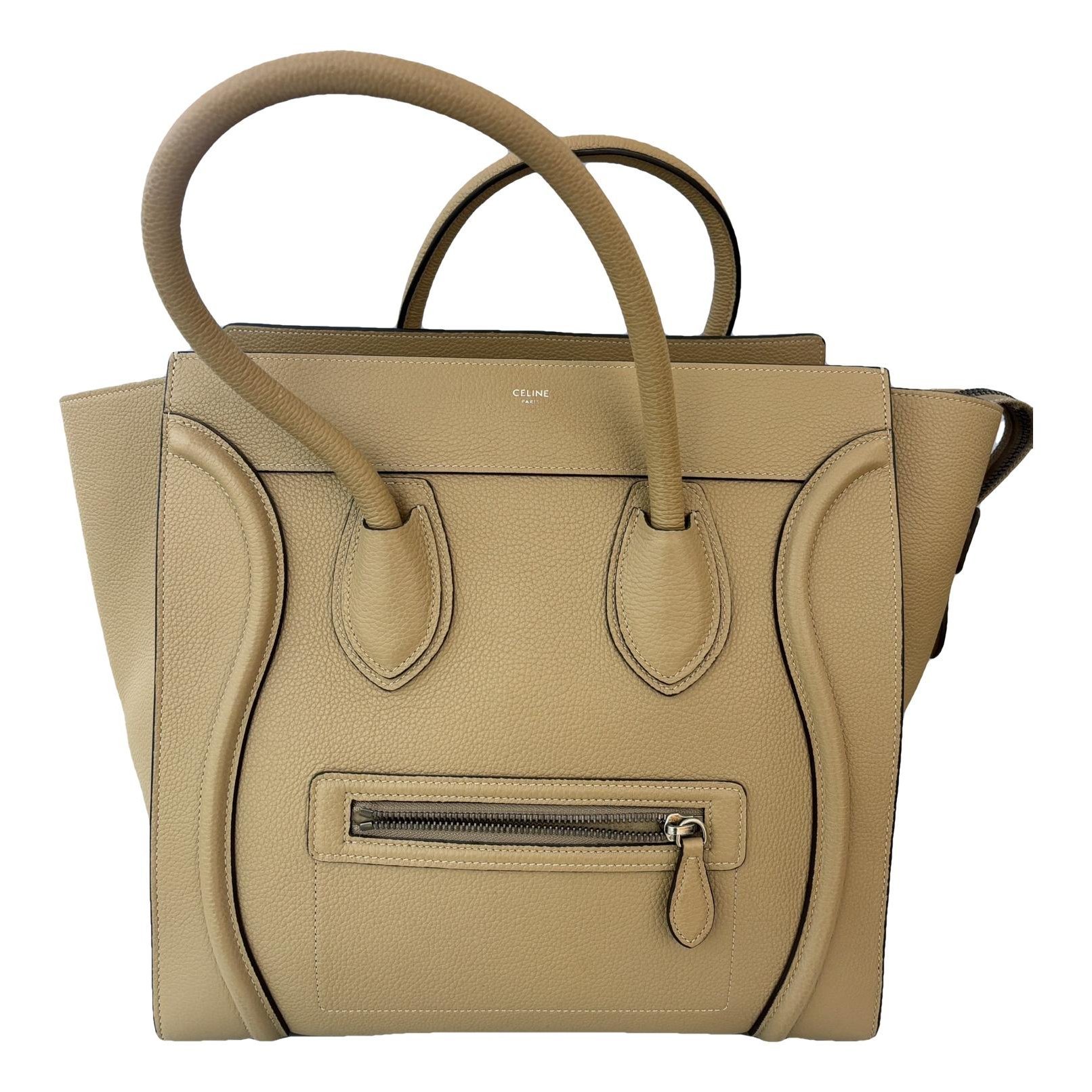 Luggage leather handbag