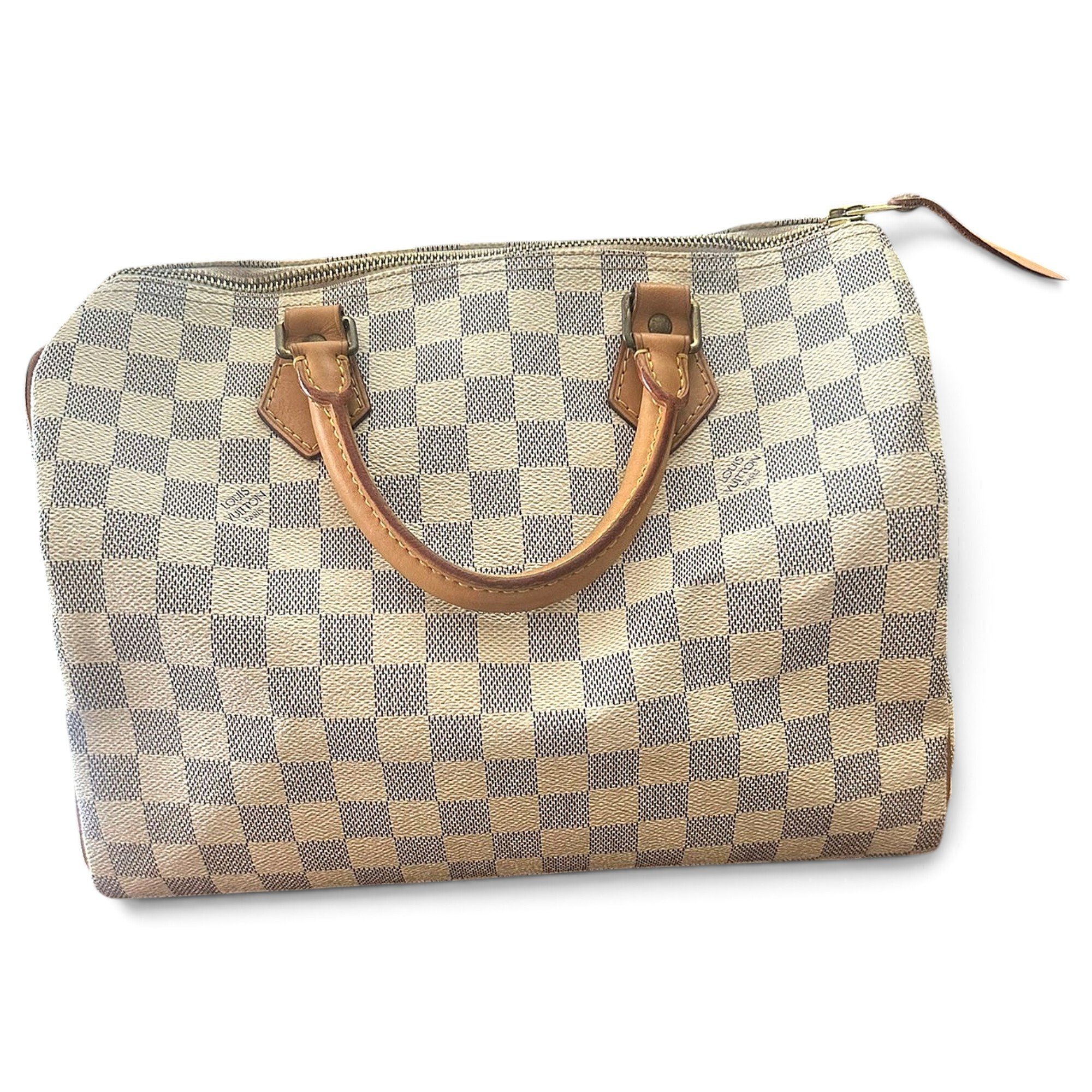 Louis Vuitton Speedy leather handbag