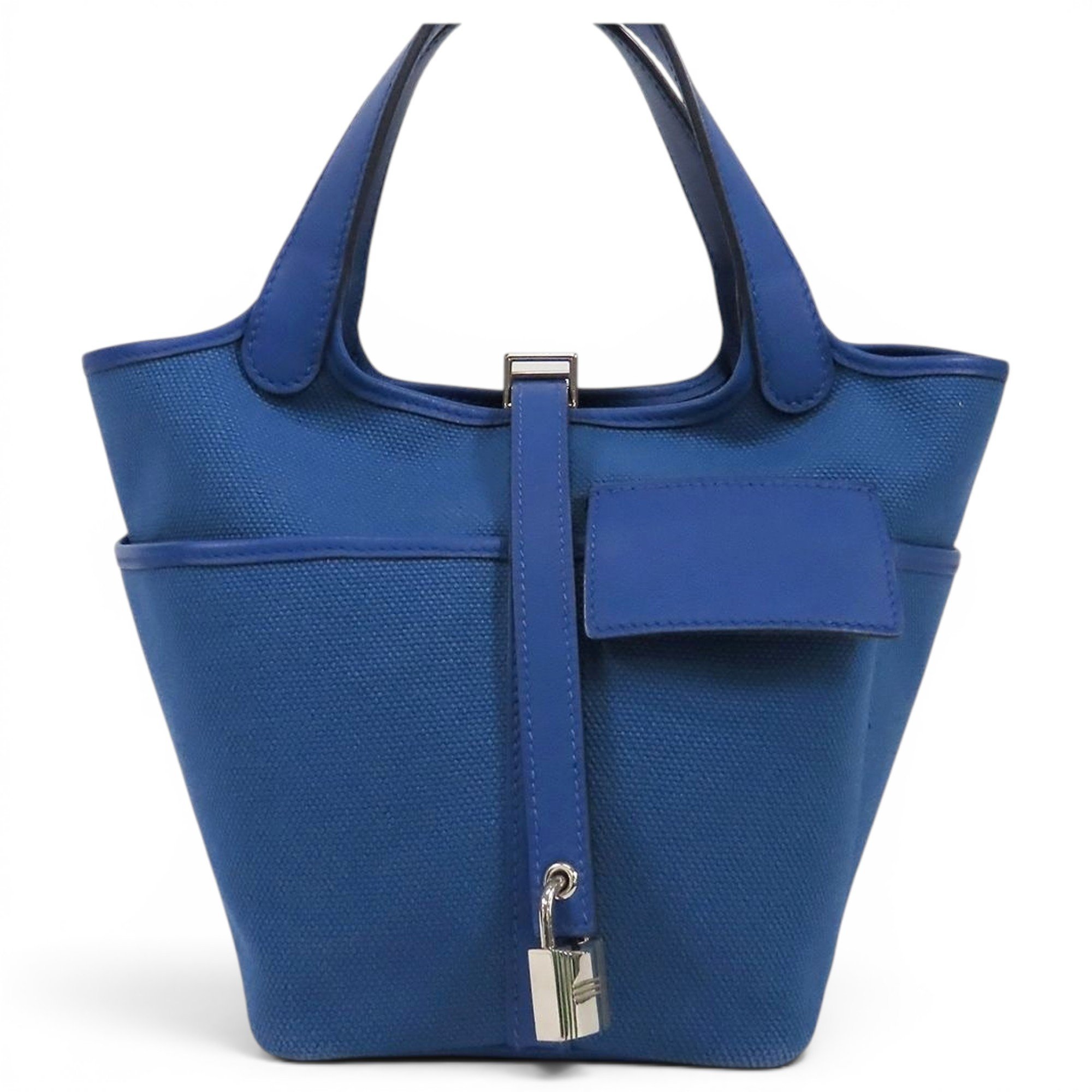 Picotin leather handbag