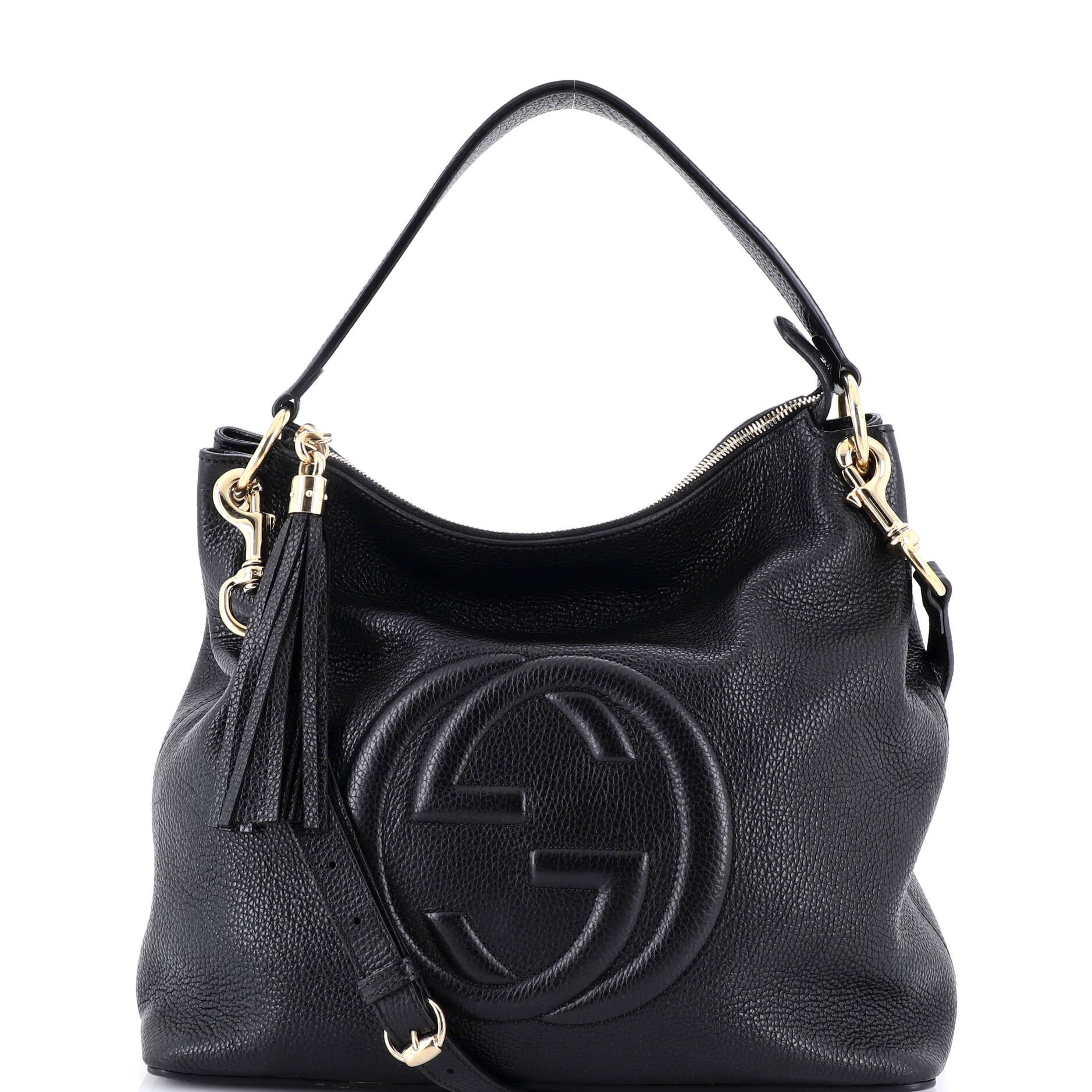 Gucci Soho Convertible Hobo Leather Large