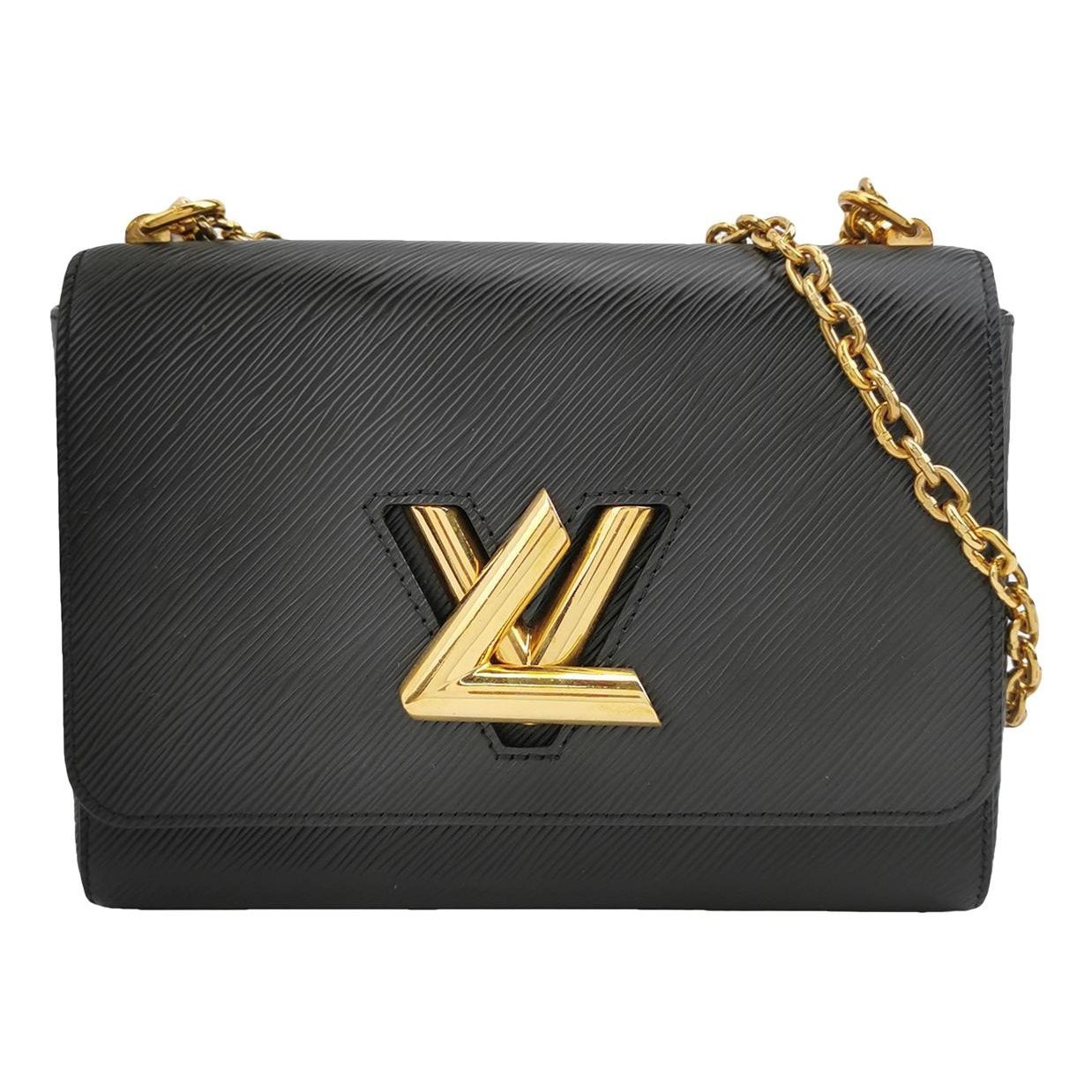 Twist leather crossbody bag